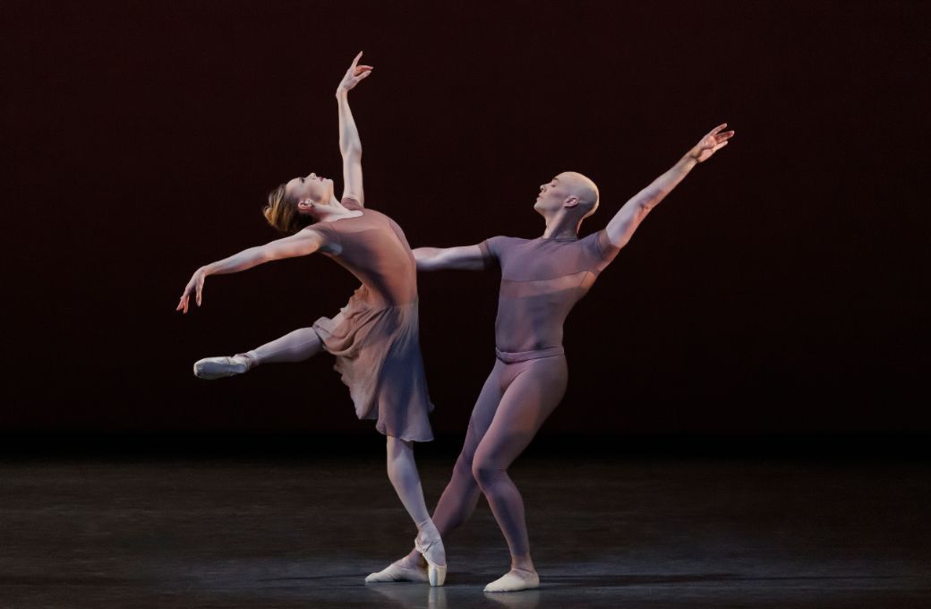 Sara Mearns and Tyler Angle in Christopher Wheeldon's <i>This Bitter Earth</i> © Erin Baiano