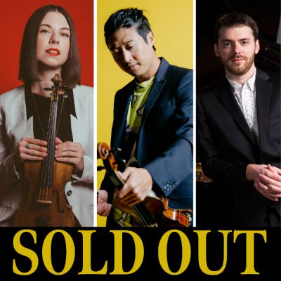 Tessa Lark, Charles Yang and Peter Dugan