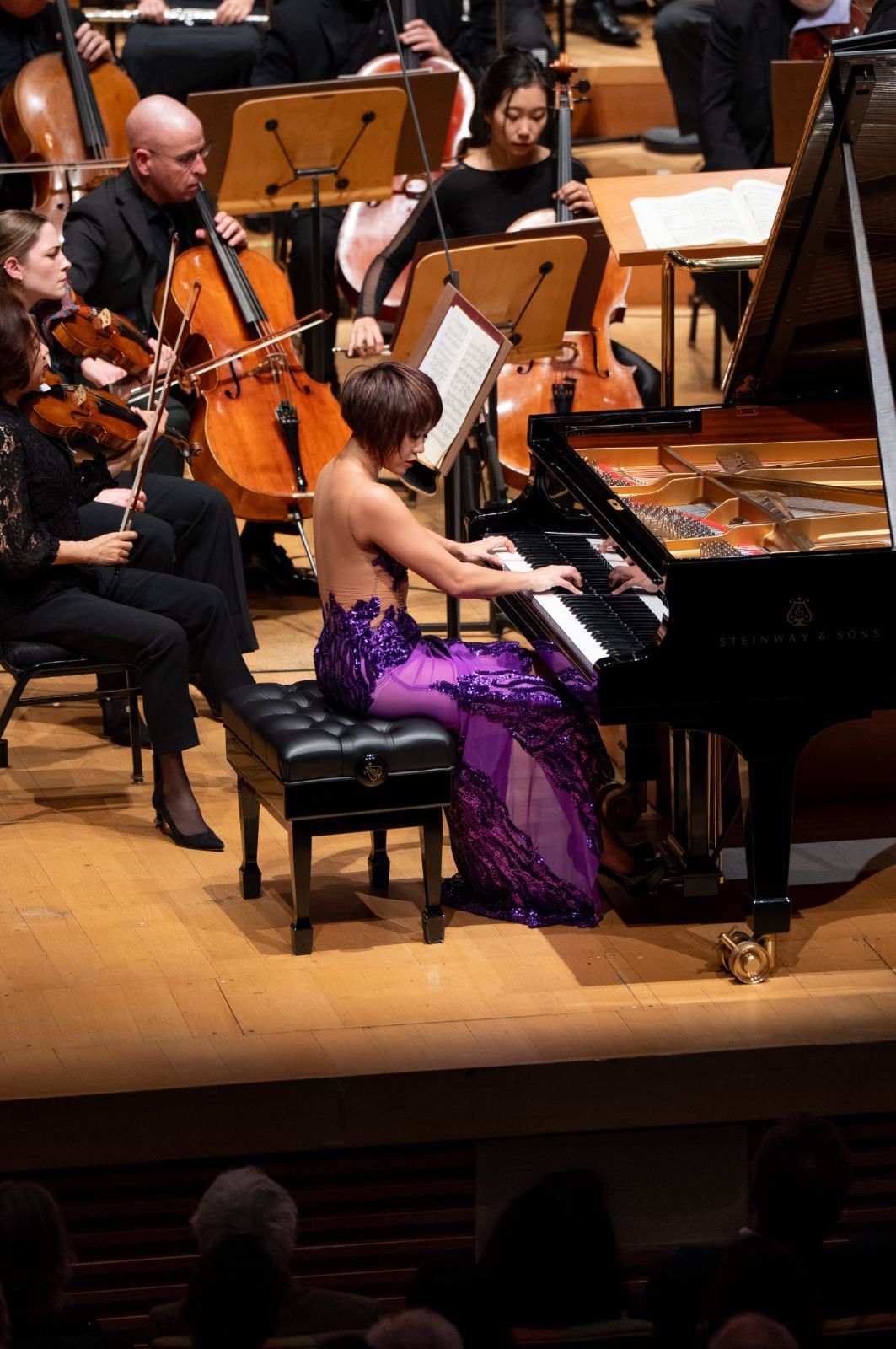 Yuja Wang and the Los Angeles Philharmonic &copy; Elizabeth Asher