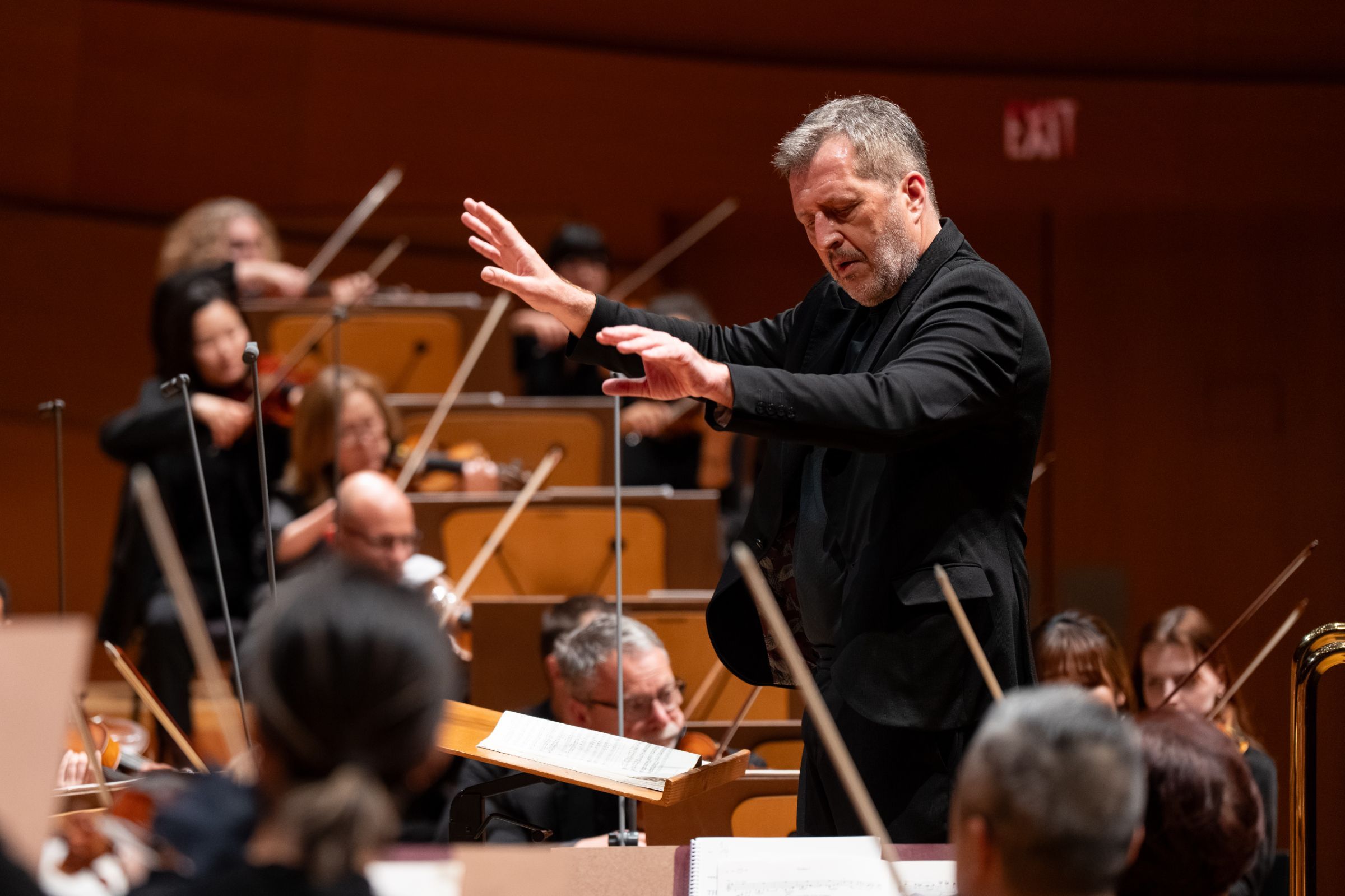 Thomas Adès conducts the Los Angeles Philharmonic &copy; Elizabeth Asher