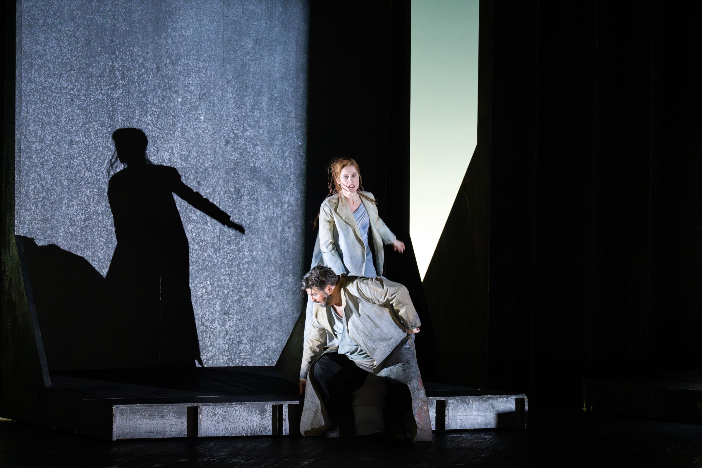 Malin Byström (Isolde) und Michael Weinius (Tristan) © Monika Rittershaus