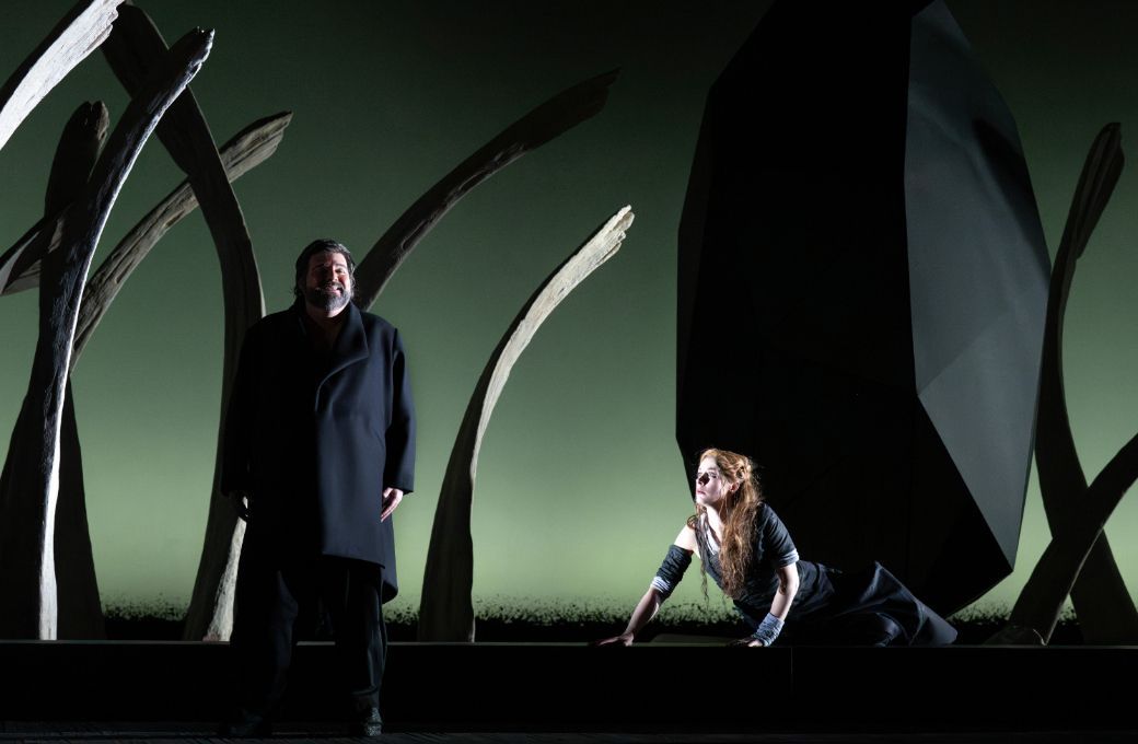 Michael Weinius (Tristan) und Malin Byström (Isolde) © Monika Rittershaus