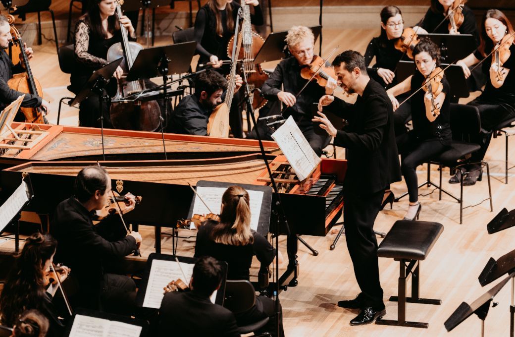 Francesco Corti directs Il Pomo d'Oro © Sophie Wolter