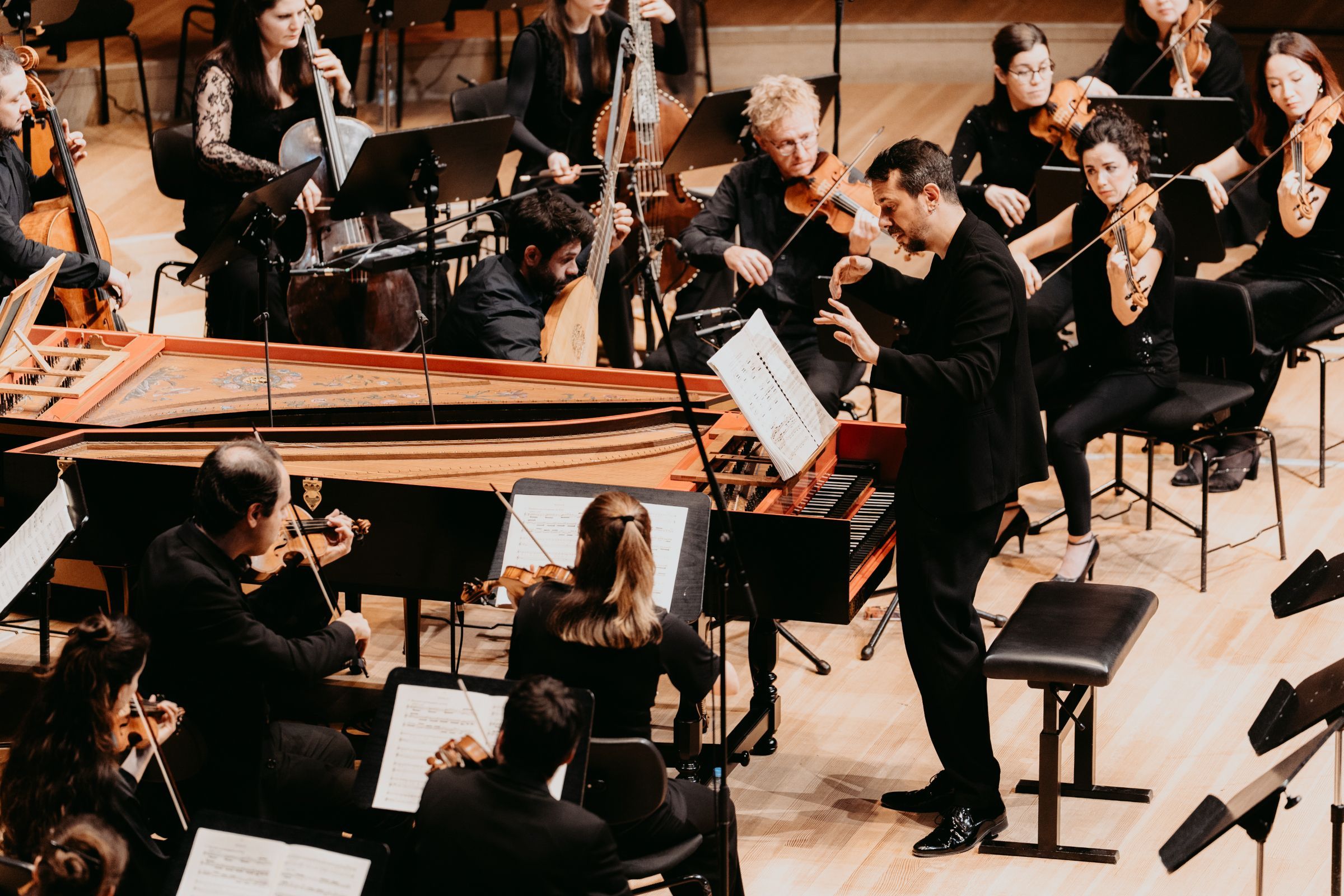 Francesco Corti directs Il Pomo d'Oro © Sophie Wolter