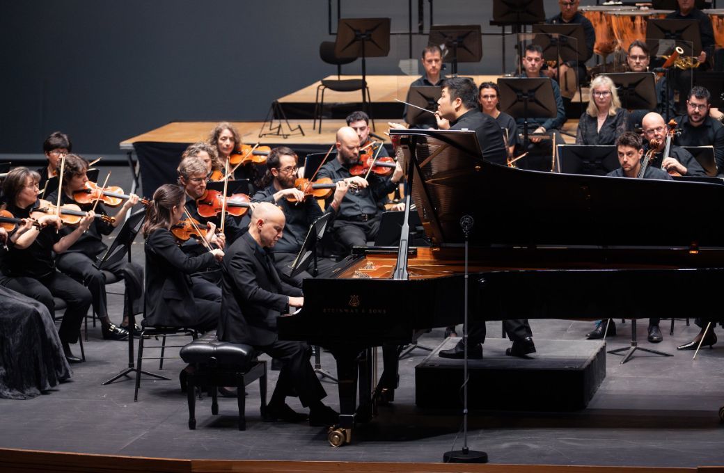 Nelson Goerner y Hankyeol Yoon con la OSG © Orquesta Sinfónica de Galicia