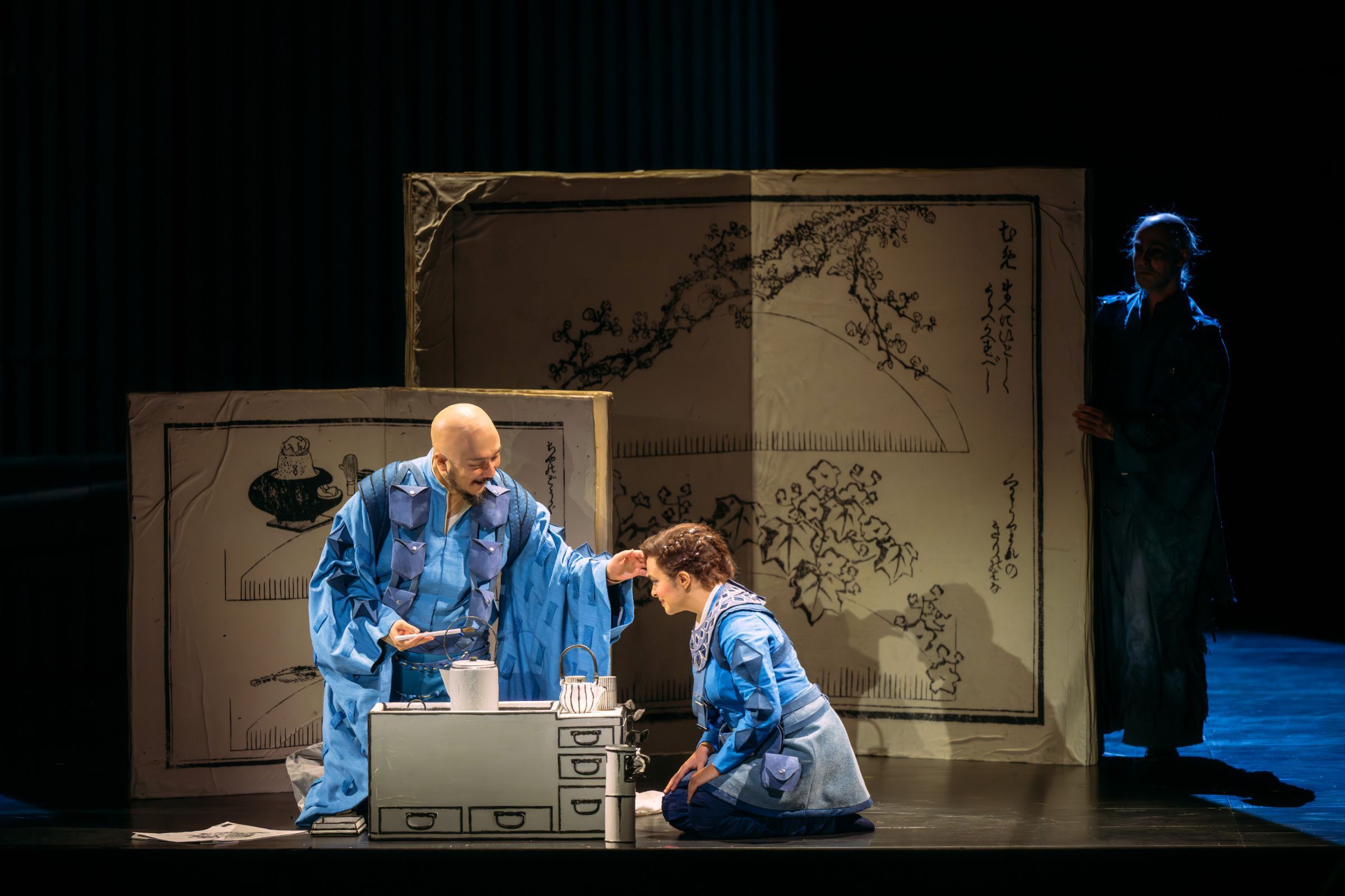 Daisuke Ohyama (Katsushika Hokusai) and Julieth Lozano Rolong (Katsushika Ōi) &copy; Mihaela Bodlovic