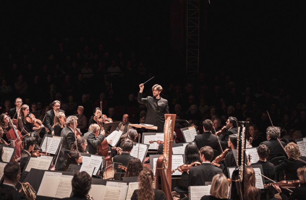 Michele Spotti dirige l'Orchestre National du Capitole de Toulouse &agrave; la Halle aux grains &copy; Romain Alcaraz