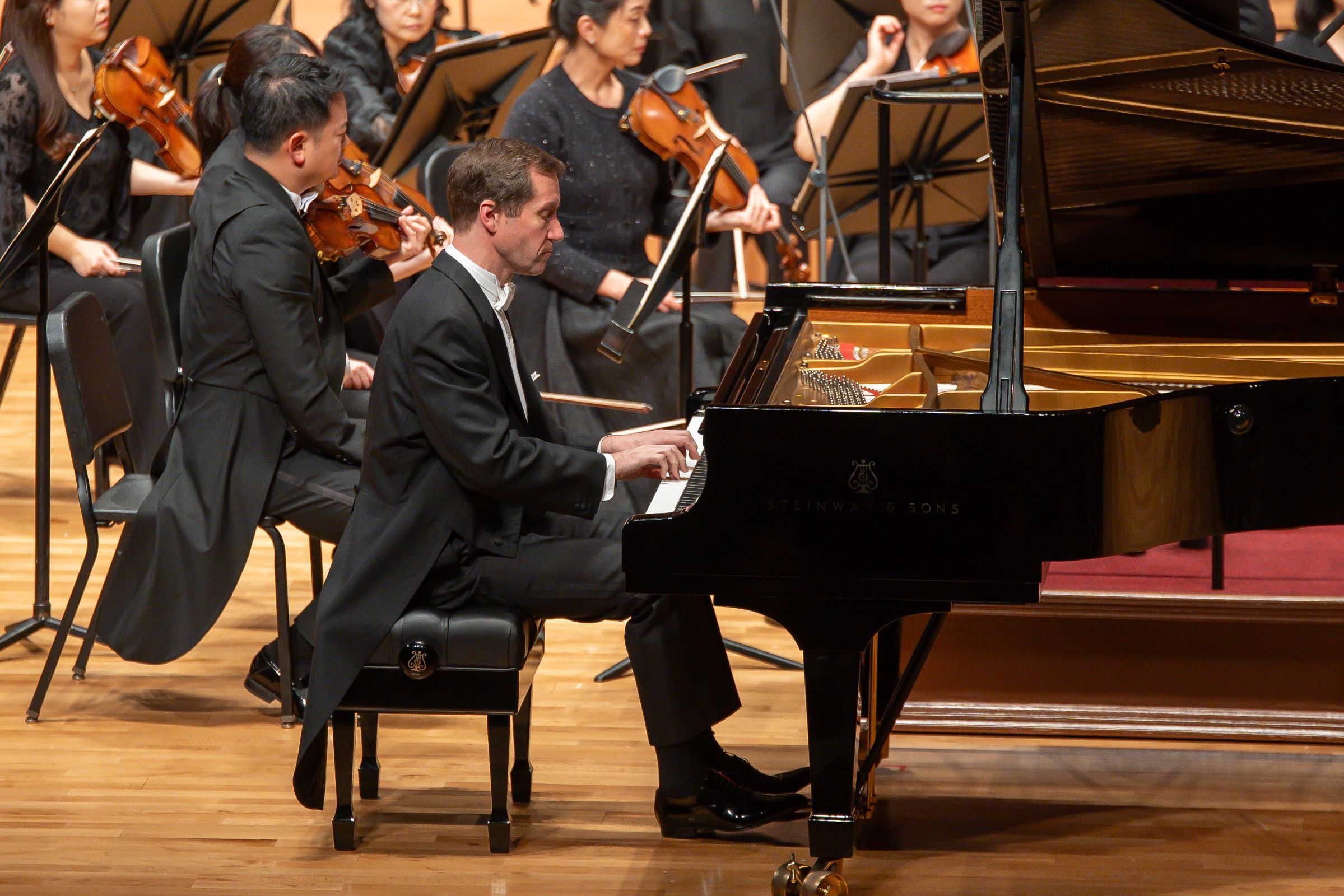 Nikolai Lugansky and the Seoul Philharmonic Orchestra &copy; Seoul Philharmonic Orchestra