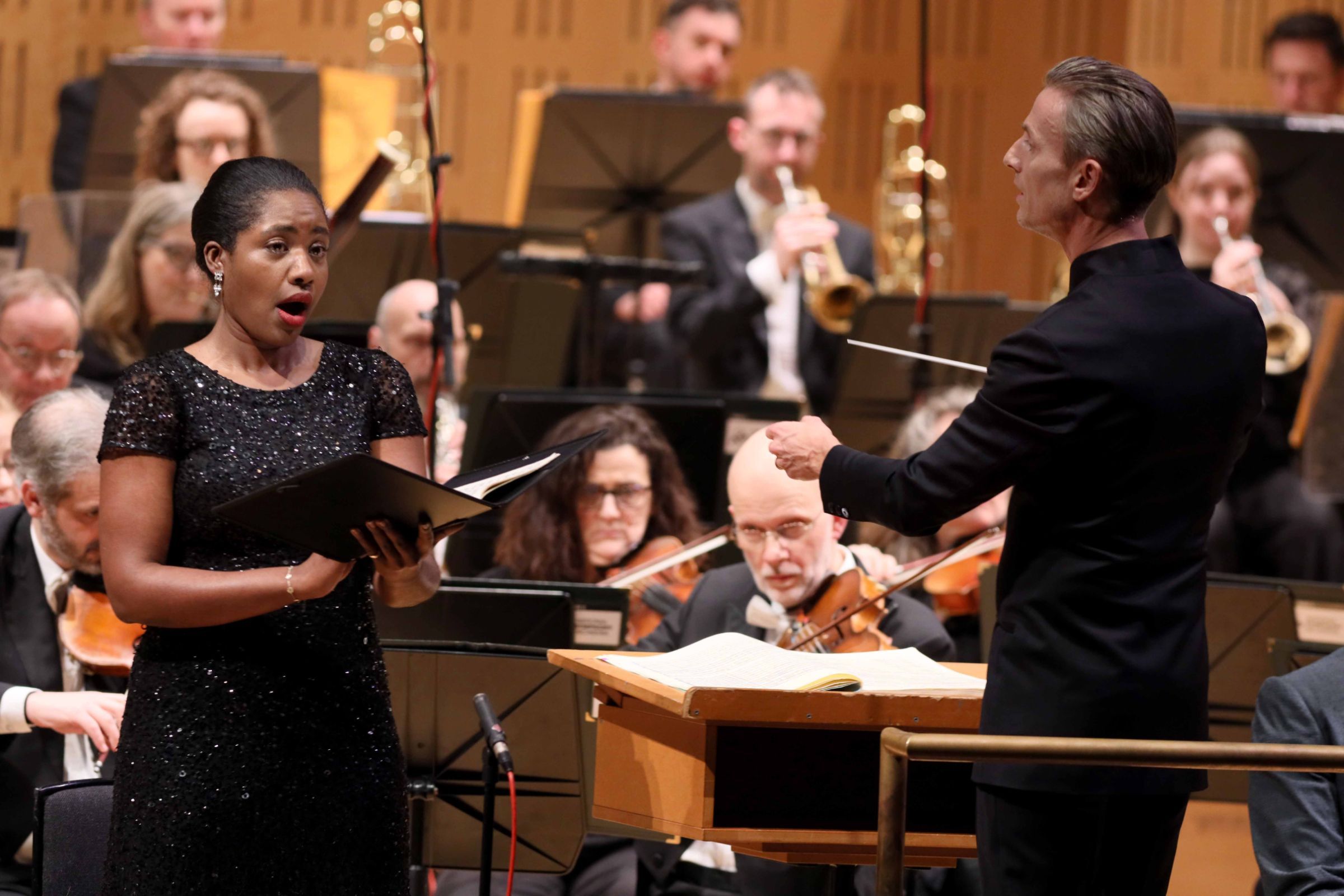 Nardus Williams and Alexander Shelley &copy; Mark Stedman