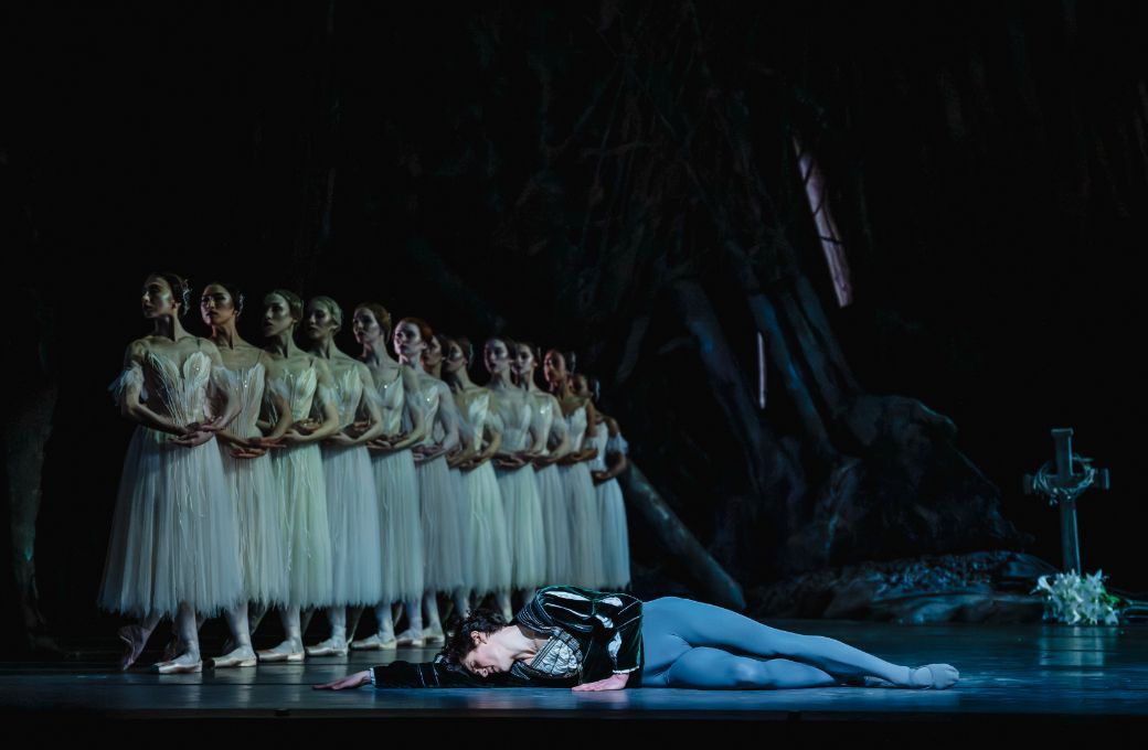 William Bracewell as Albrecht with The Royal Ballet in <i>Giselle</i> &copy; 2026 Helen Maybanks