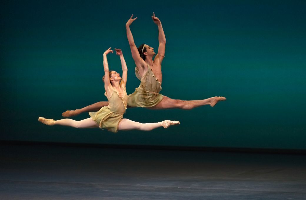 Anna Rose O'Sullivan and Reece Clarke in <i>Spring Waters</i> &copy; Malcolm Levinkind