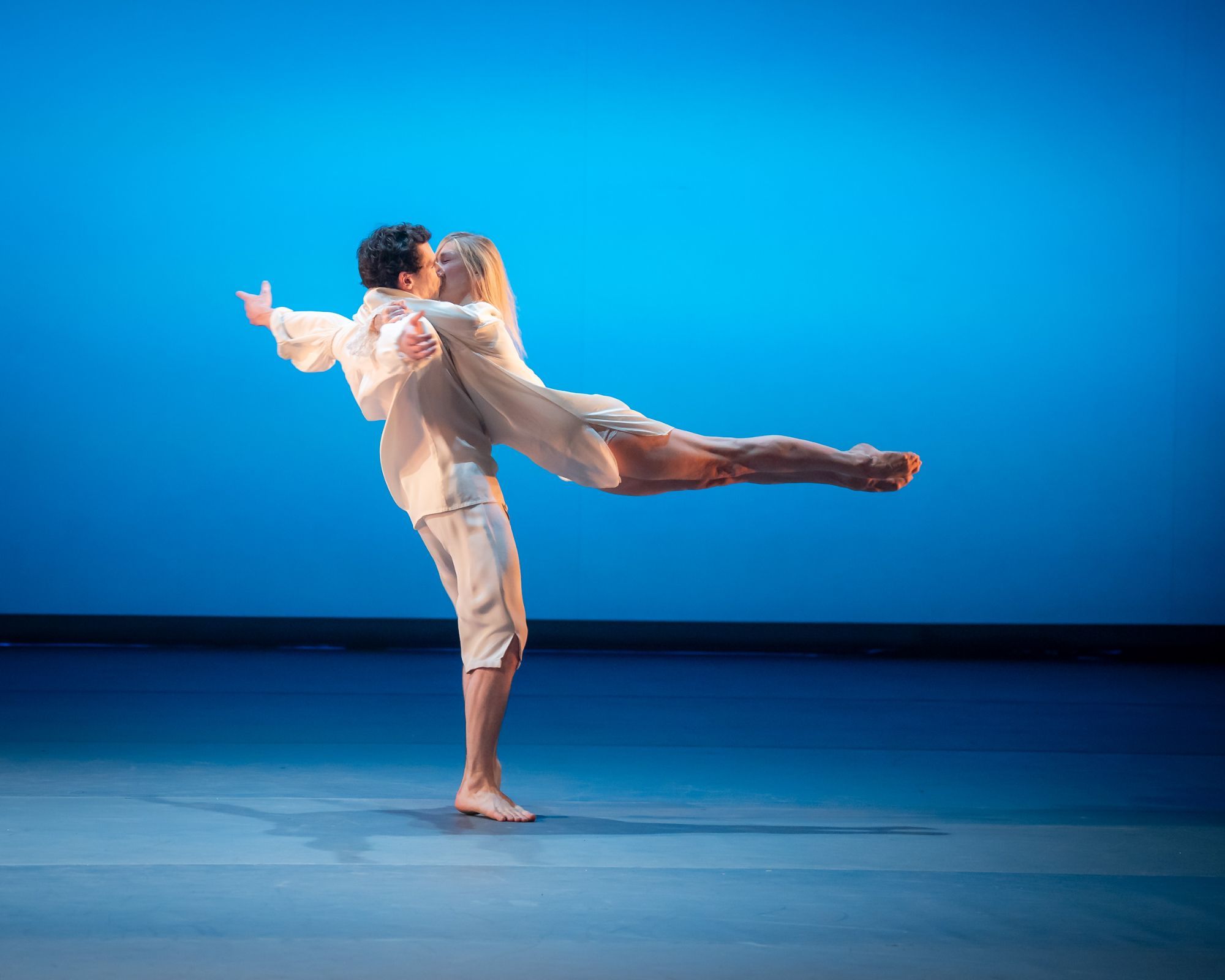 Elenora Abbagnato and Paul Marque in the duet from <i>Le Parc</i> &copy; Jack Devant
