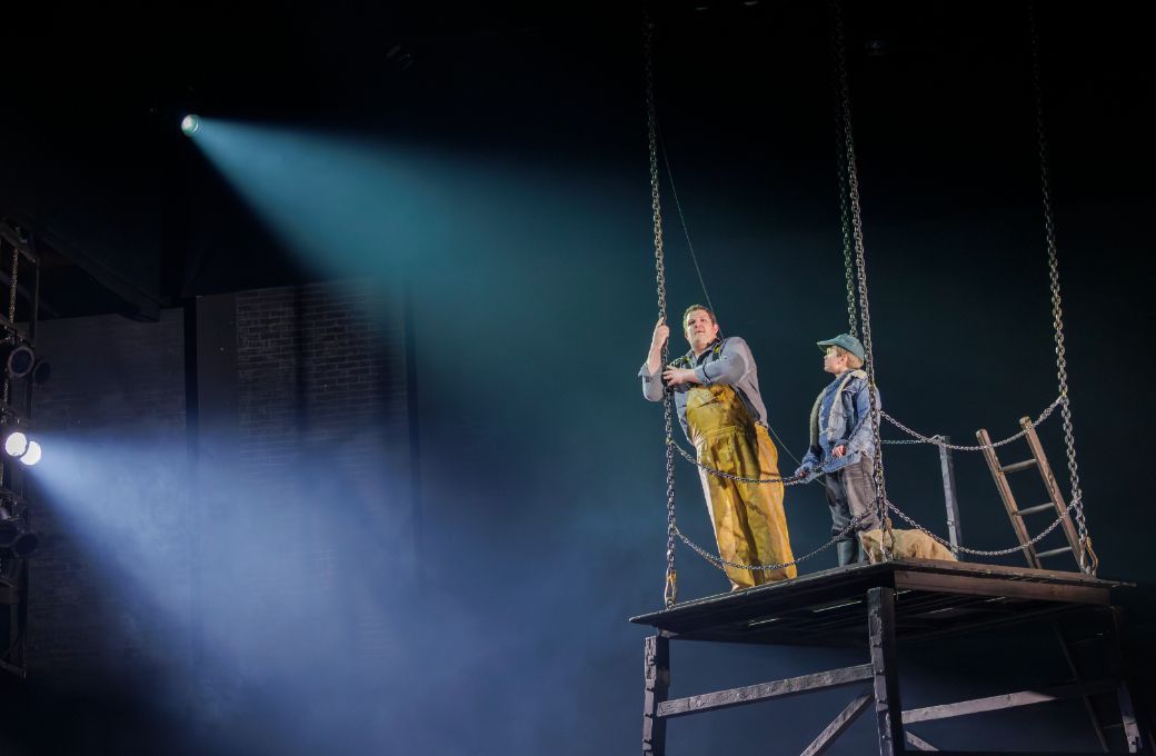 John Findon (Peter Grimes) and Toby Dray (John) &copy; James Glossop