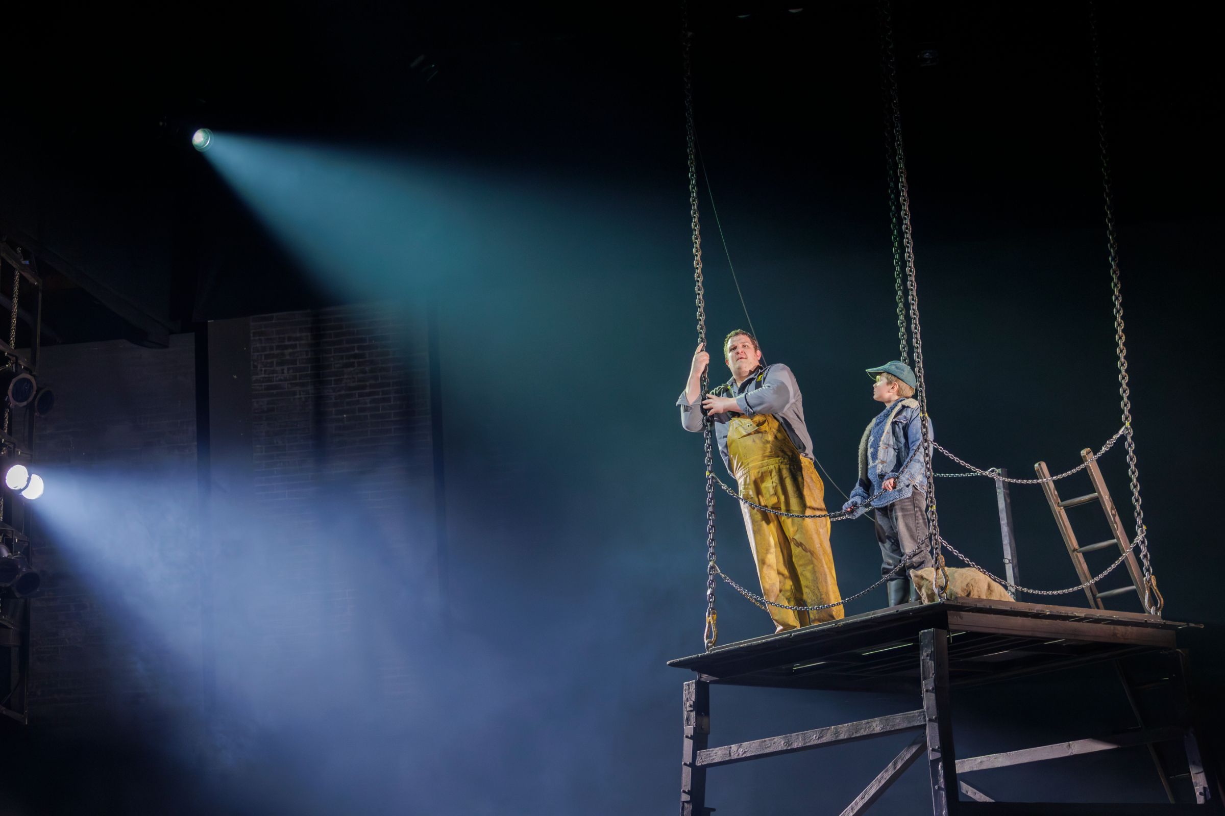John Findon (Peter Grimes) and Toby Dray (John) &copy; James Glossop