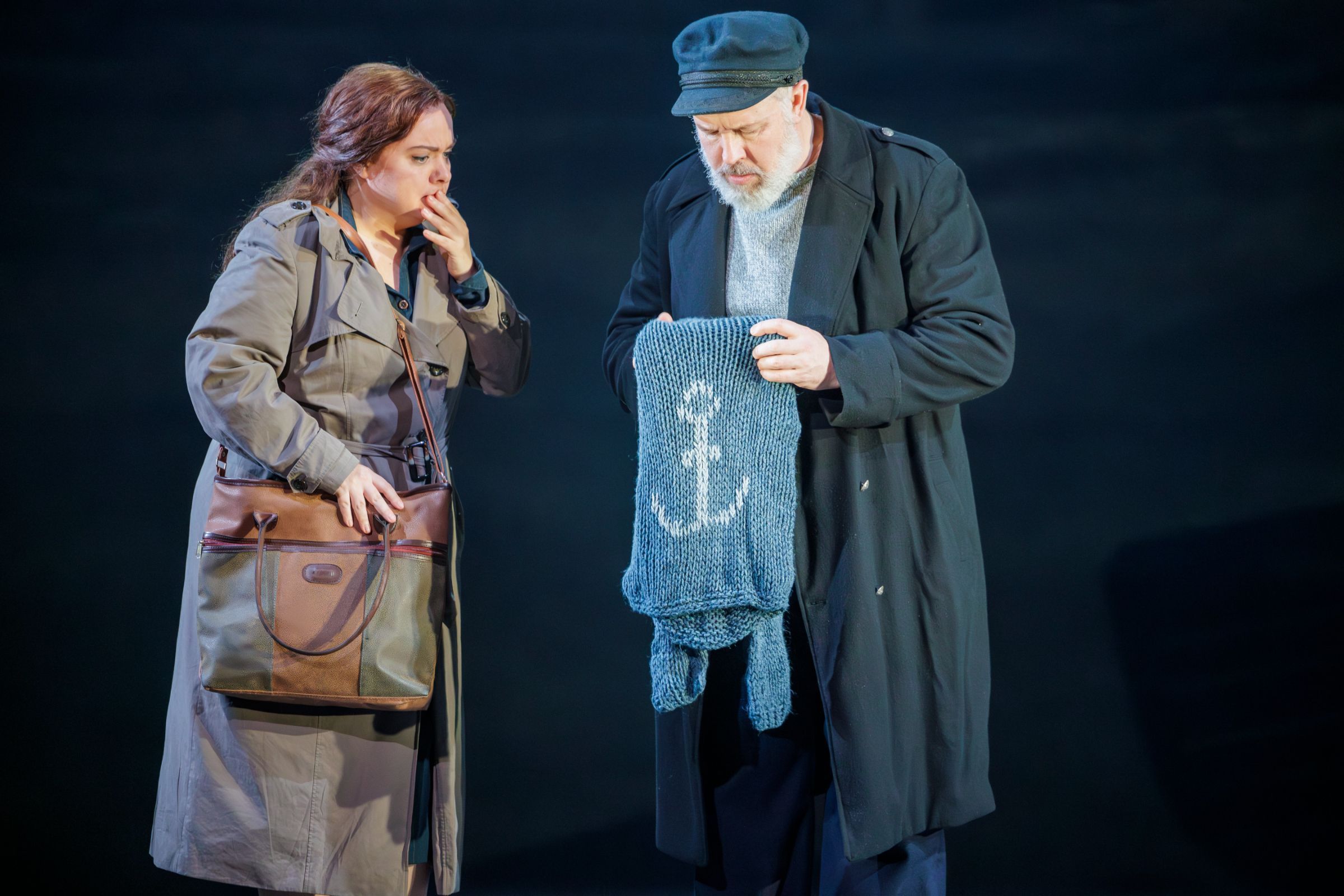 Philippa Boyle (Ellen Orford) and Simon Bailey (Captain Balstrode) &copy; James Glossop
