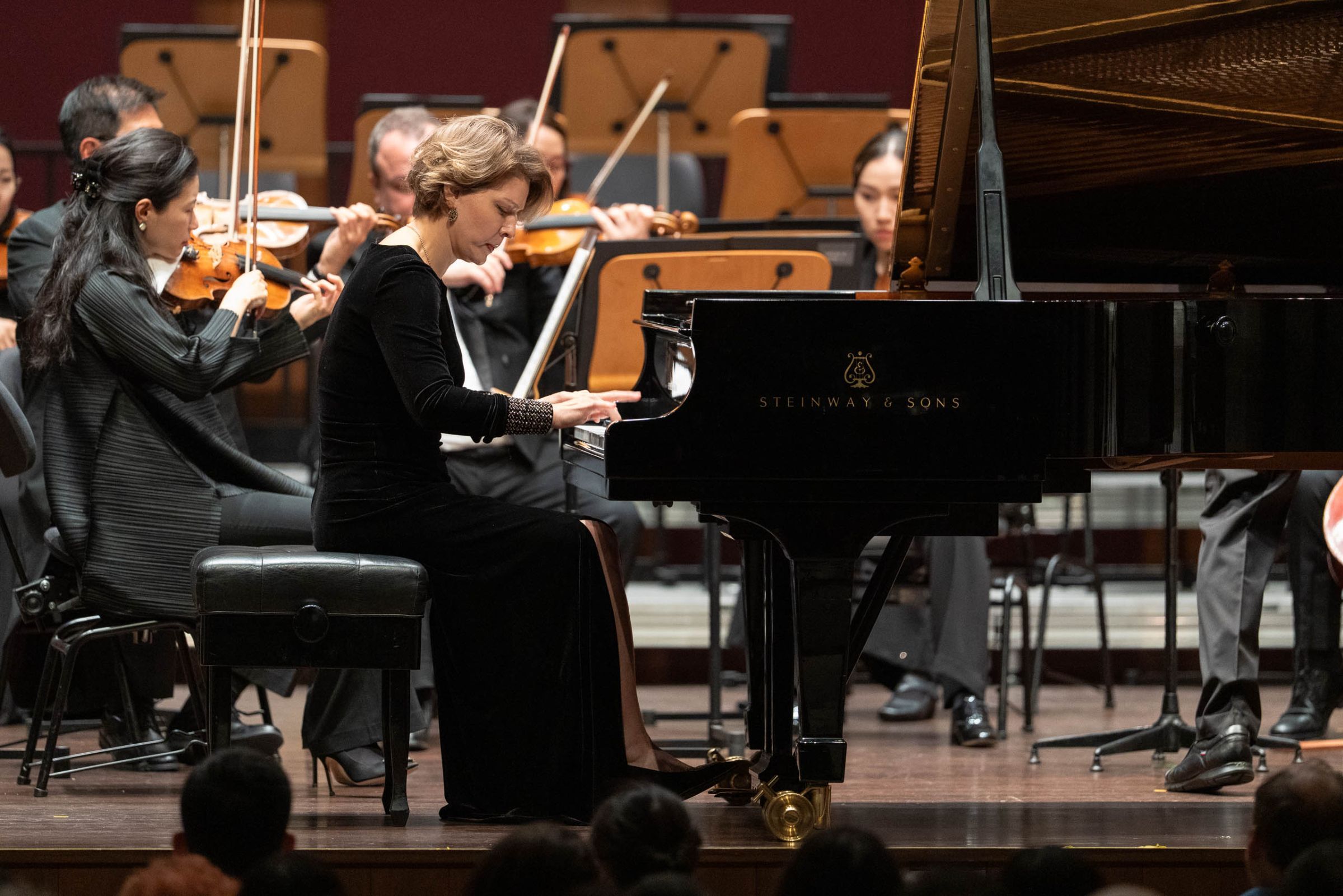Polina Osetinskaya and the Singapore Symphony Orchestra &copy; Yoricko Liu | Singapore Symphony Orchestra