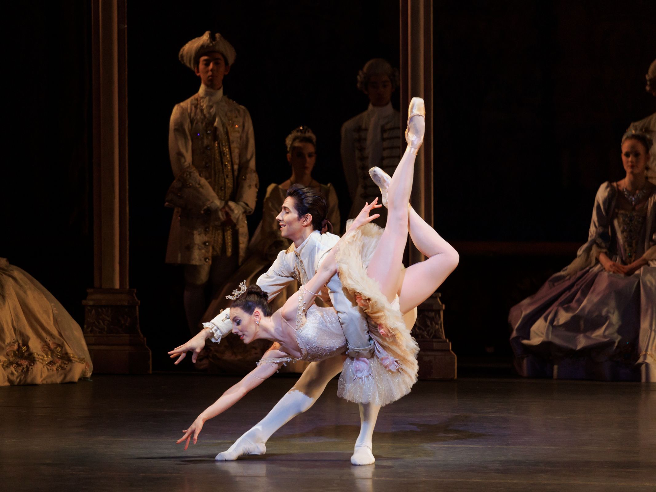 Tiler Peck and Roman Mejia in Peter Martins’ <i>The Sleeping Beauty</i> &copy; Erin Baiano
