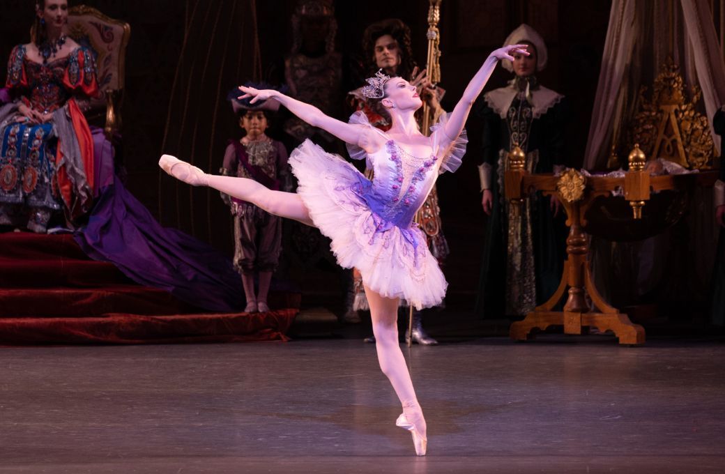 Emilie Gerrity in Peter Martins&rsquo; <i>The Sleeping Beauty</i> &copy; Erin Baiano