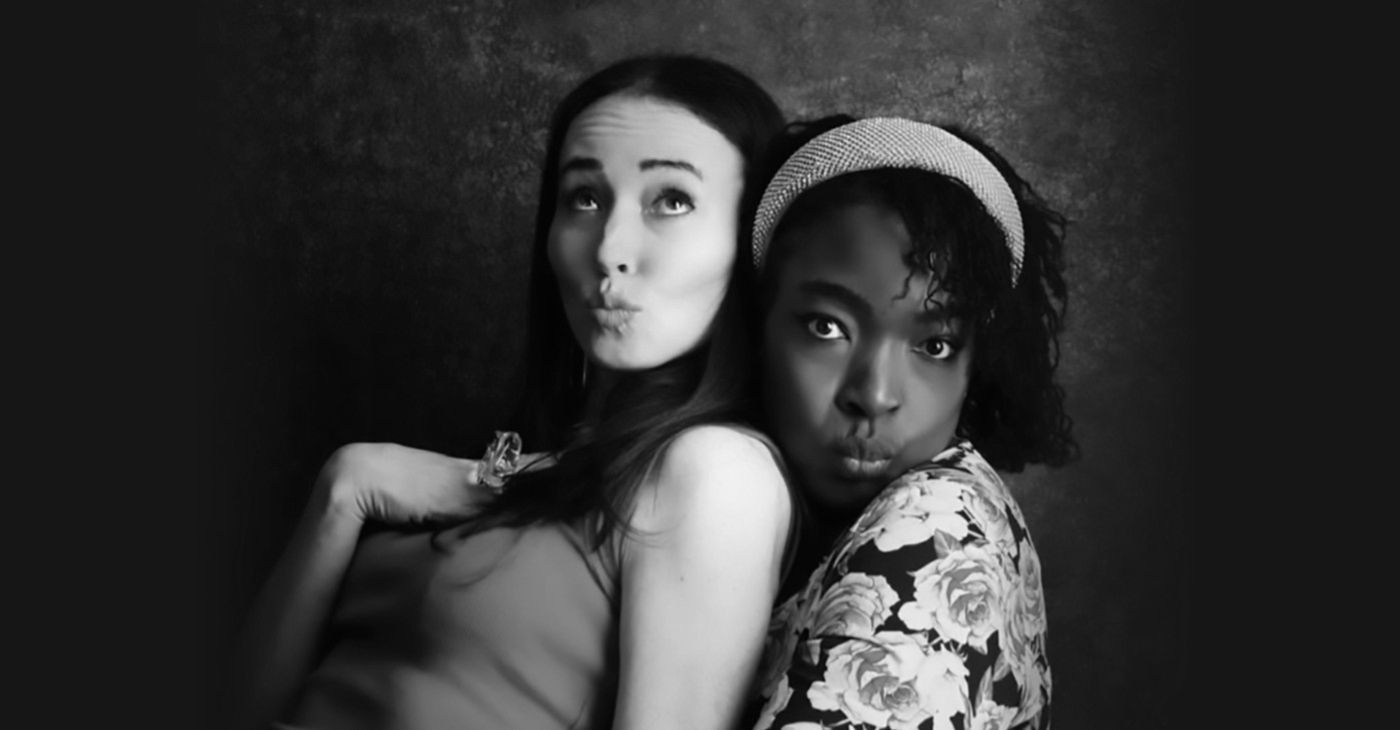 Fleur Barron (à gauche) et Axelle Fanyo (à droite) &copy; Eduardus Lee