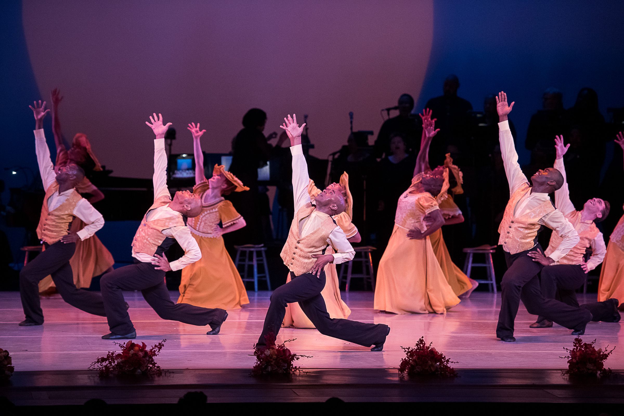 Alvin Ailey American Dance Theater in Alvin Ailey's <i>Revelations</i> © Christopher Duggan