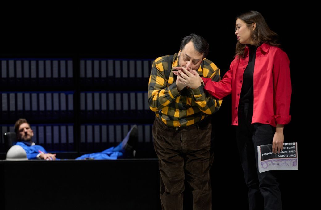 Marko Mimica (Wurm), George Petean (Miller) und Nadine Sierra (Luisa) © Susanne Hassler-Smith
