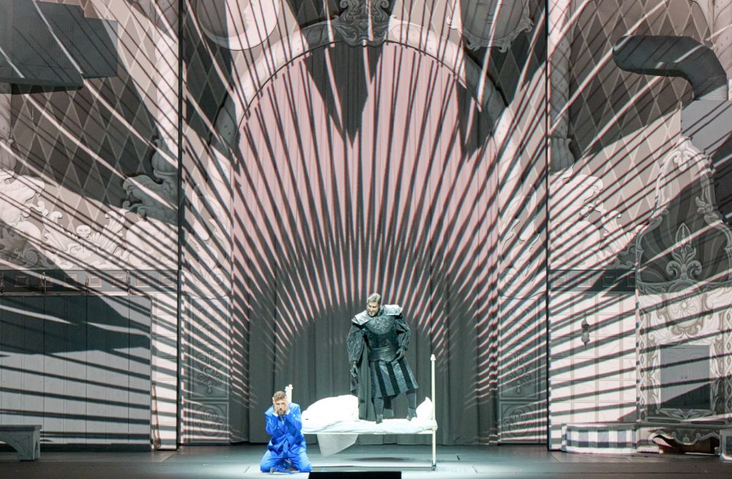 Marko Mimica (Wurm) und Roberto Tagliavini (Graf von Walter) © Wiener Staatsoper | Michael Pöhn