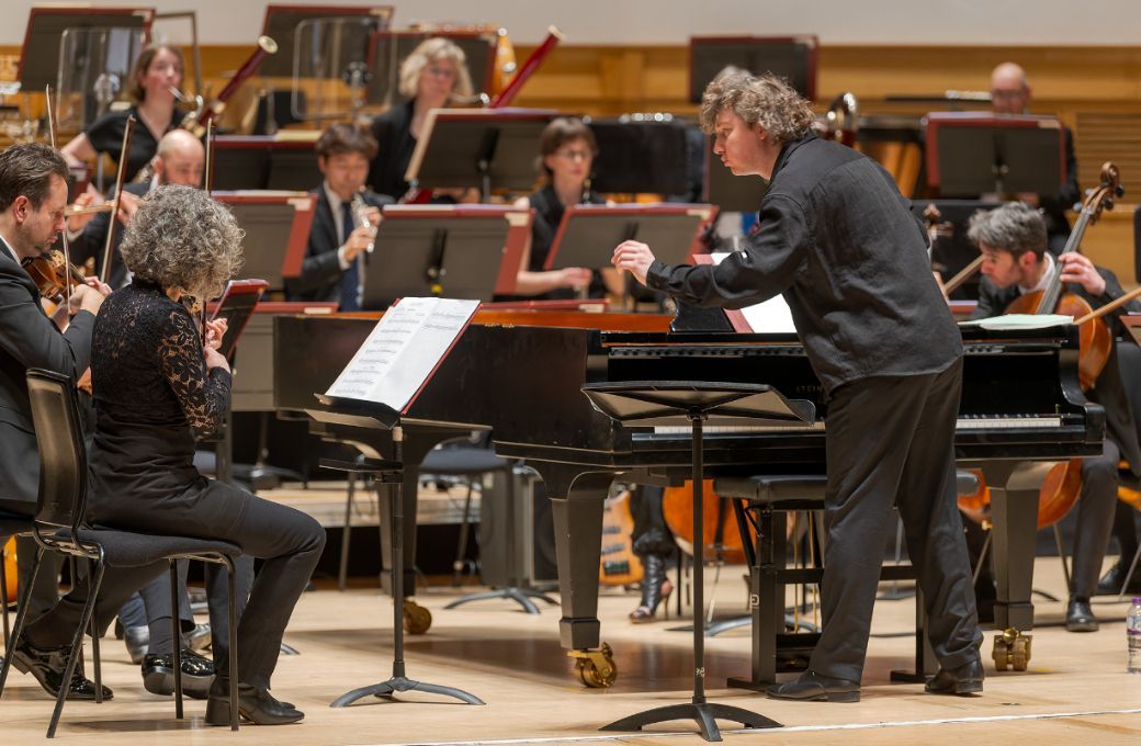 Maxim Emelyanychev directs the Scottish Chamber Orchestra &copy; Christopher Bowen