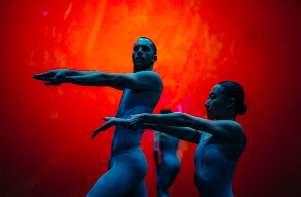 Conner Bormann and Rui-Ting Yu in NDT1's <i>Kid in a Candy Shop</i> © Rahi Rezvani
