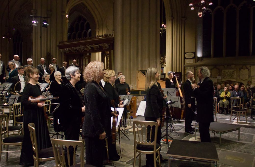 The Sixteen Choir and Orchestra with Harry Christophers &copy; Angharad Harris