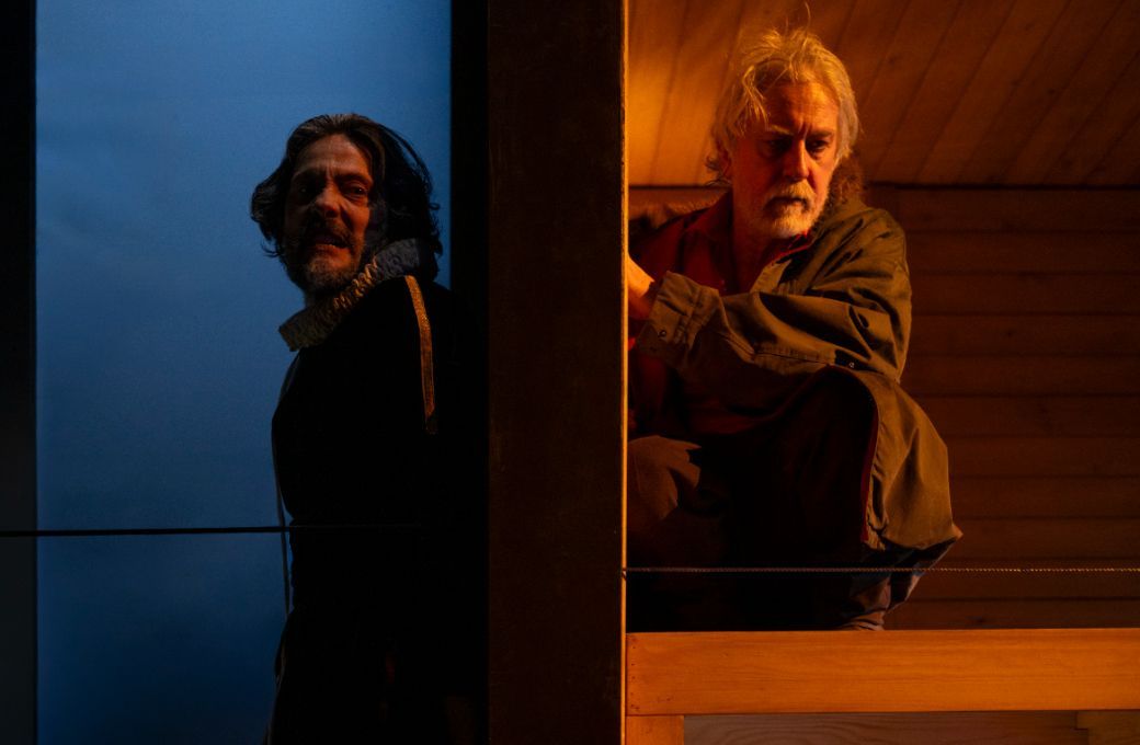 Patrizio Cigliano (Ugolino) and Tommaso Ragno (Dante) &copy; Fabrizio Sansoni | Teatro dell&rsquo;Opera di Roma