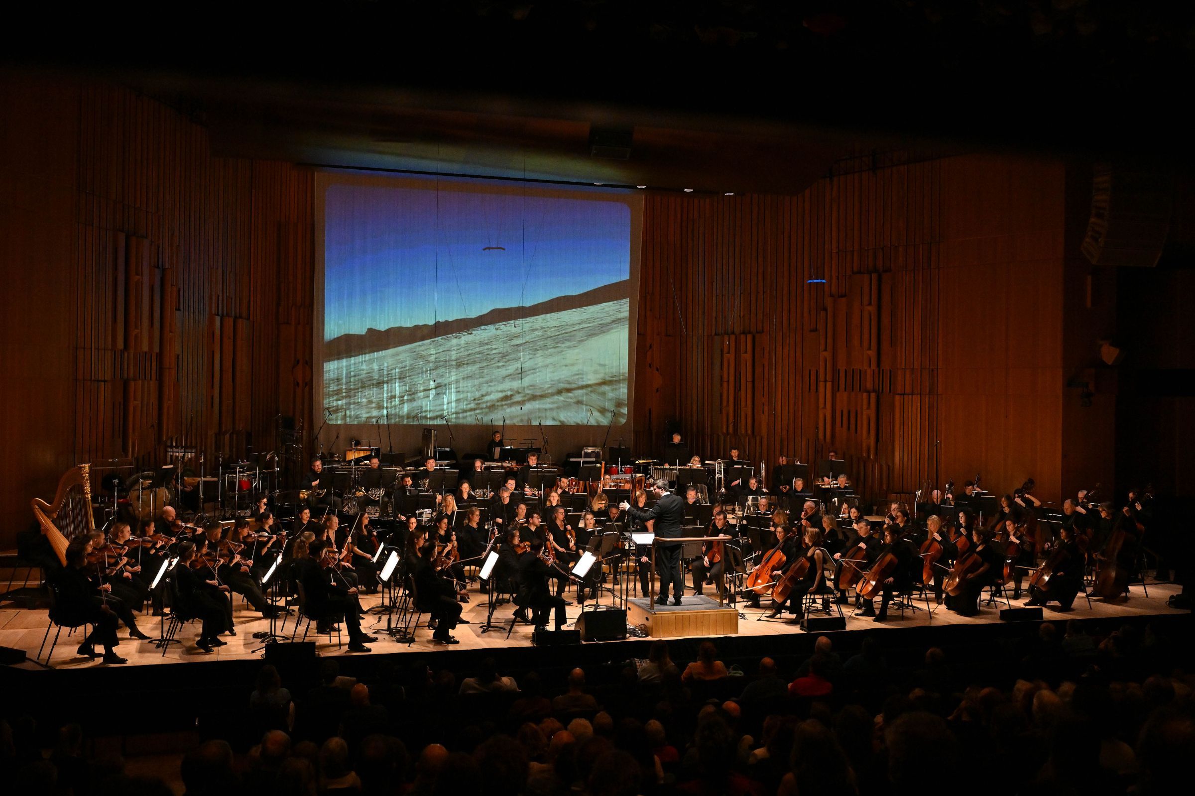 Christian Karlsen conducts the BBC Symphony Orchestra &copy; BBC | Mark Allan