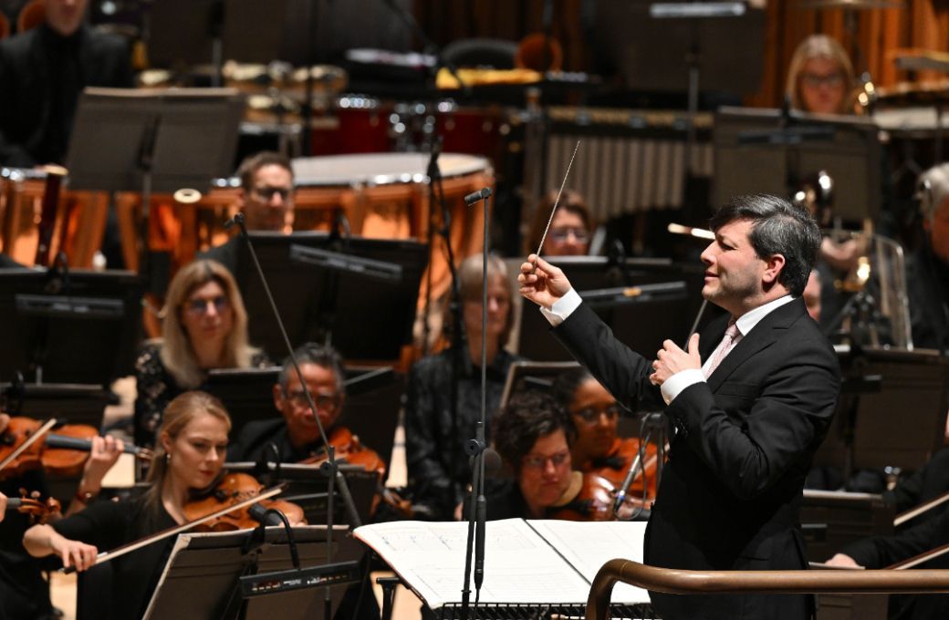 Christian Karlsen conducts the BBC Symphony Orchestra &copy; BBC | Mark Allan