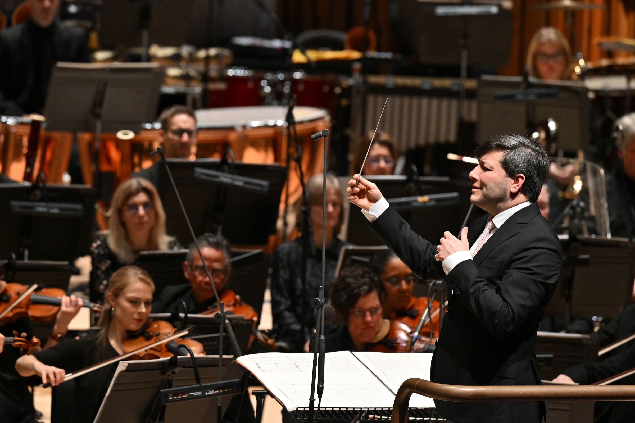 Christian Karlsen conducts the BBC Symphony Orchestra &copy; BBC | Mark Allan