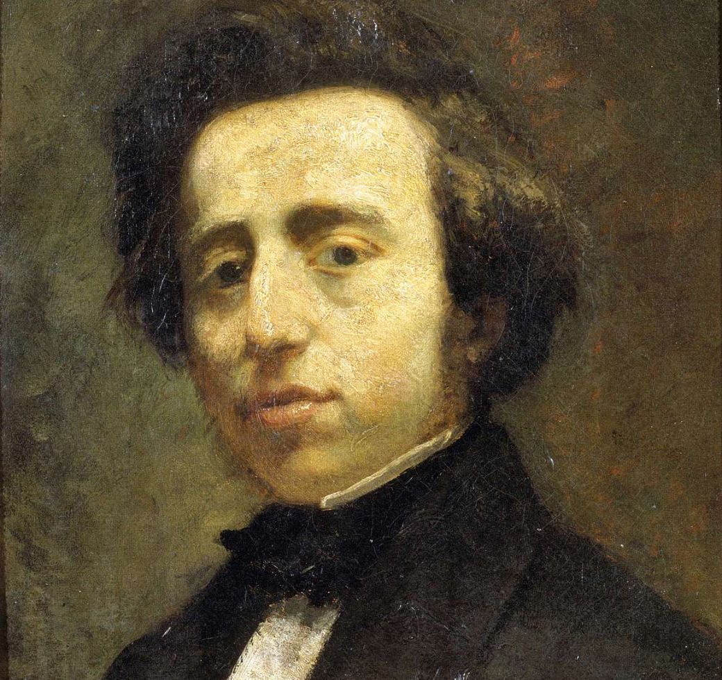 Portrait of Fr&eacute;d&eacute;ric Chopin by Thomas Couture (1845-49) &copy; Public domain