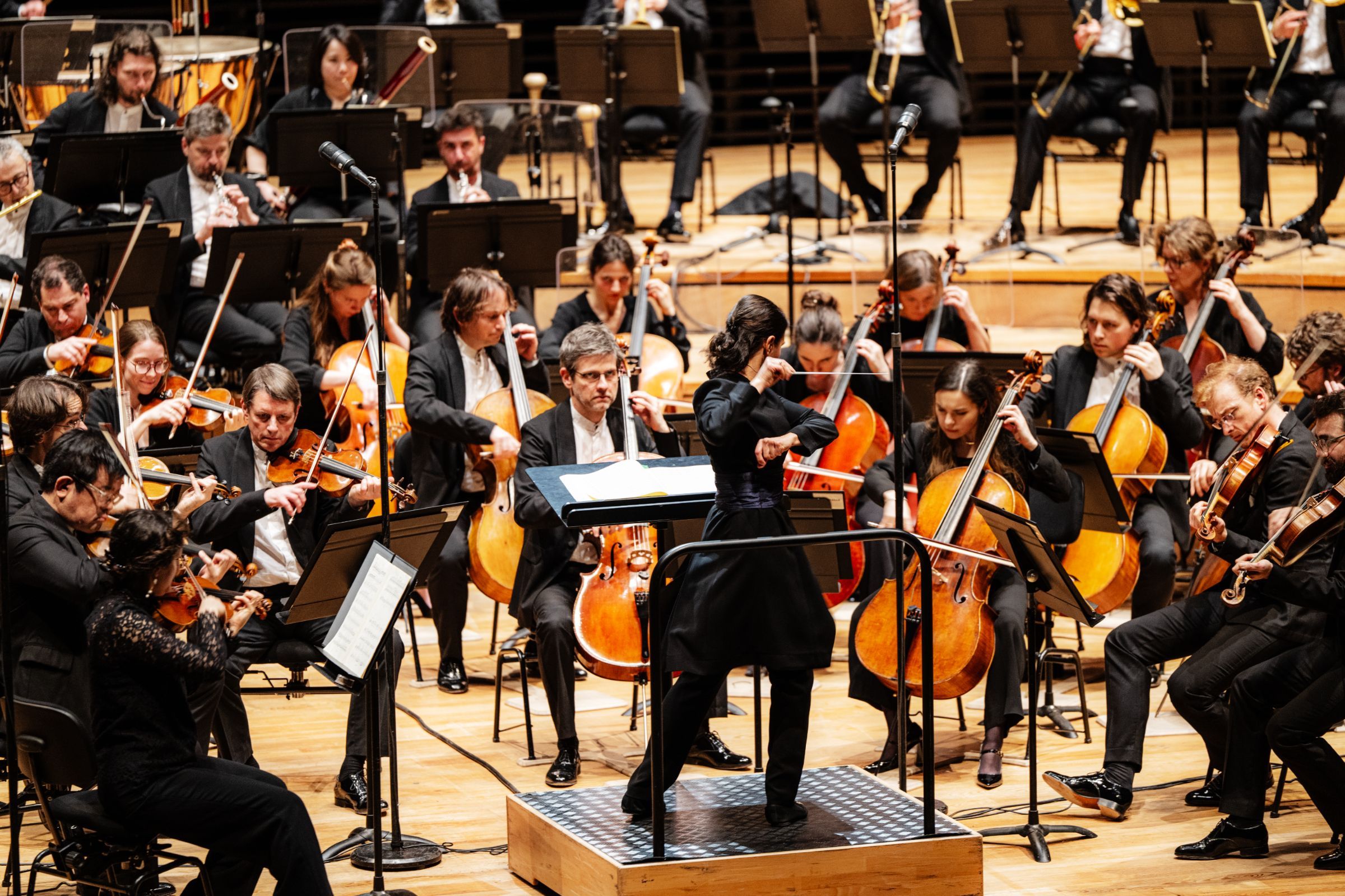 Oksana Lyniv à la tête de l'Orchestre de Paris &copy; William Beaucardet