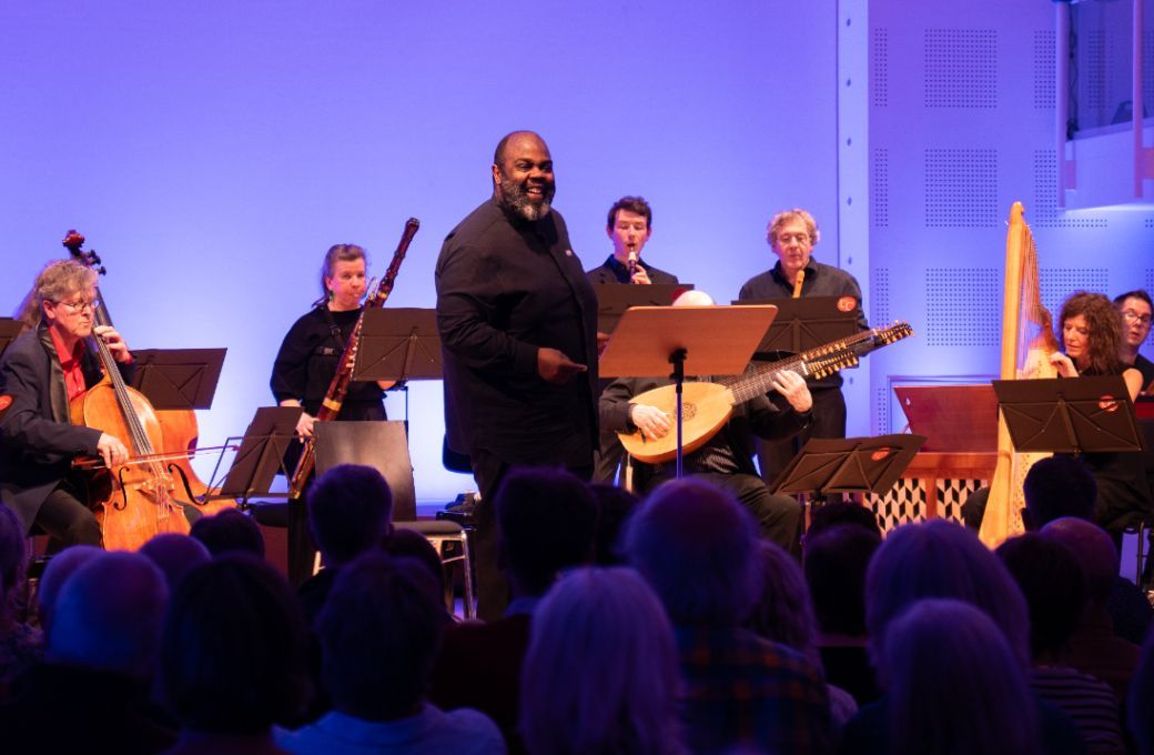 Reginald Mobley mit der lautten compagney BERLIN © Celine Spitzner