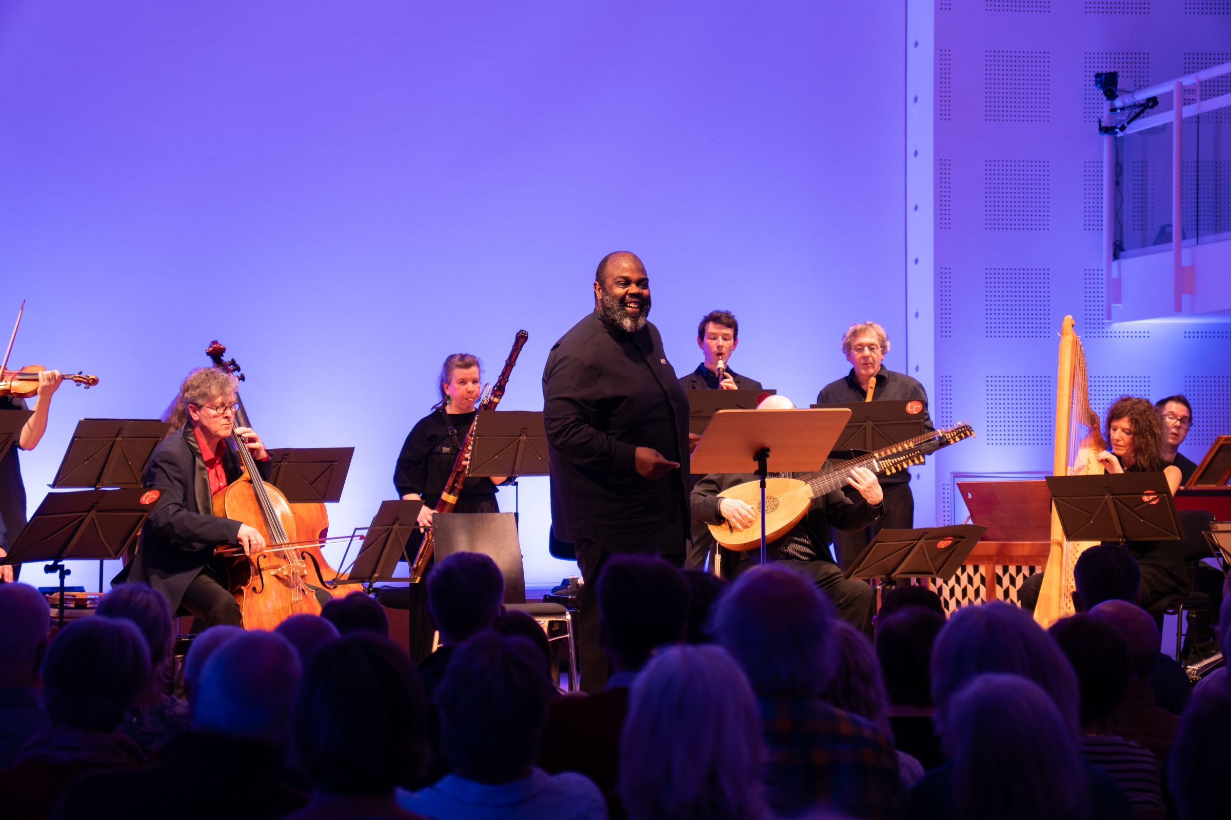 Reginald Mobley mit der lautten compagney BERLIN © Celine Spitzner