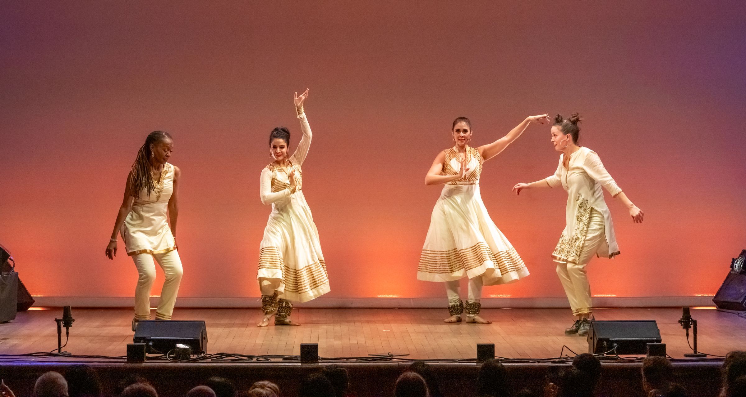 Dormeshia, Rachna Nivas, Rukhmani Mehta and Michelle Dorrance in <i>Speak</i> © Richard Termine
