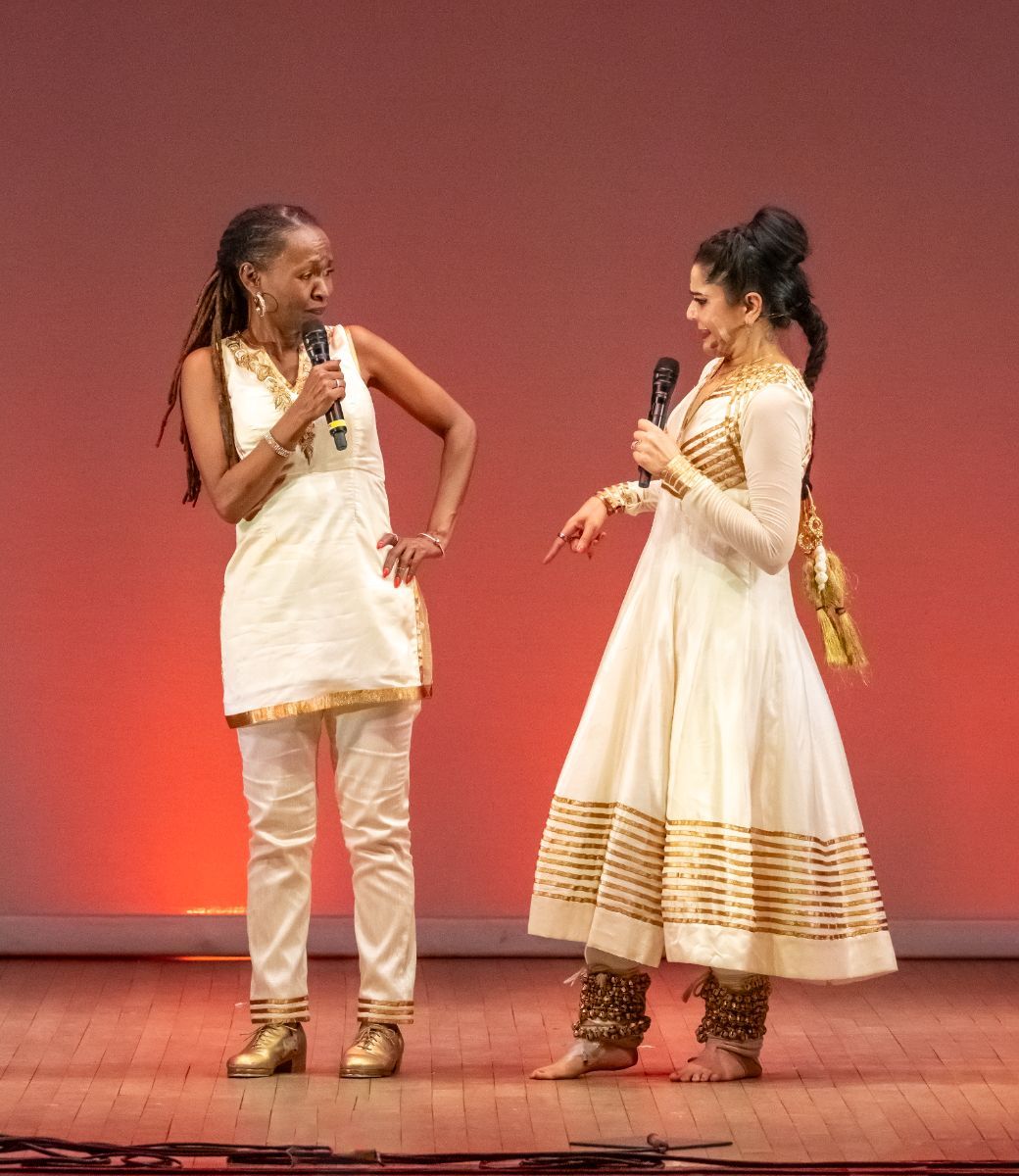 Dormeshia and Rachna Nivas in <i>Speak</i> © Richard Termine