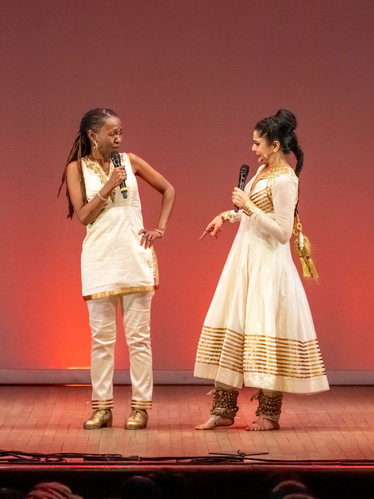 Dormeshia and Rachna Nivas in <i>Speak</i> © Richard Termine