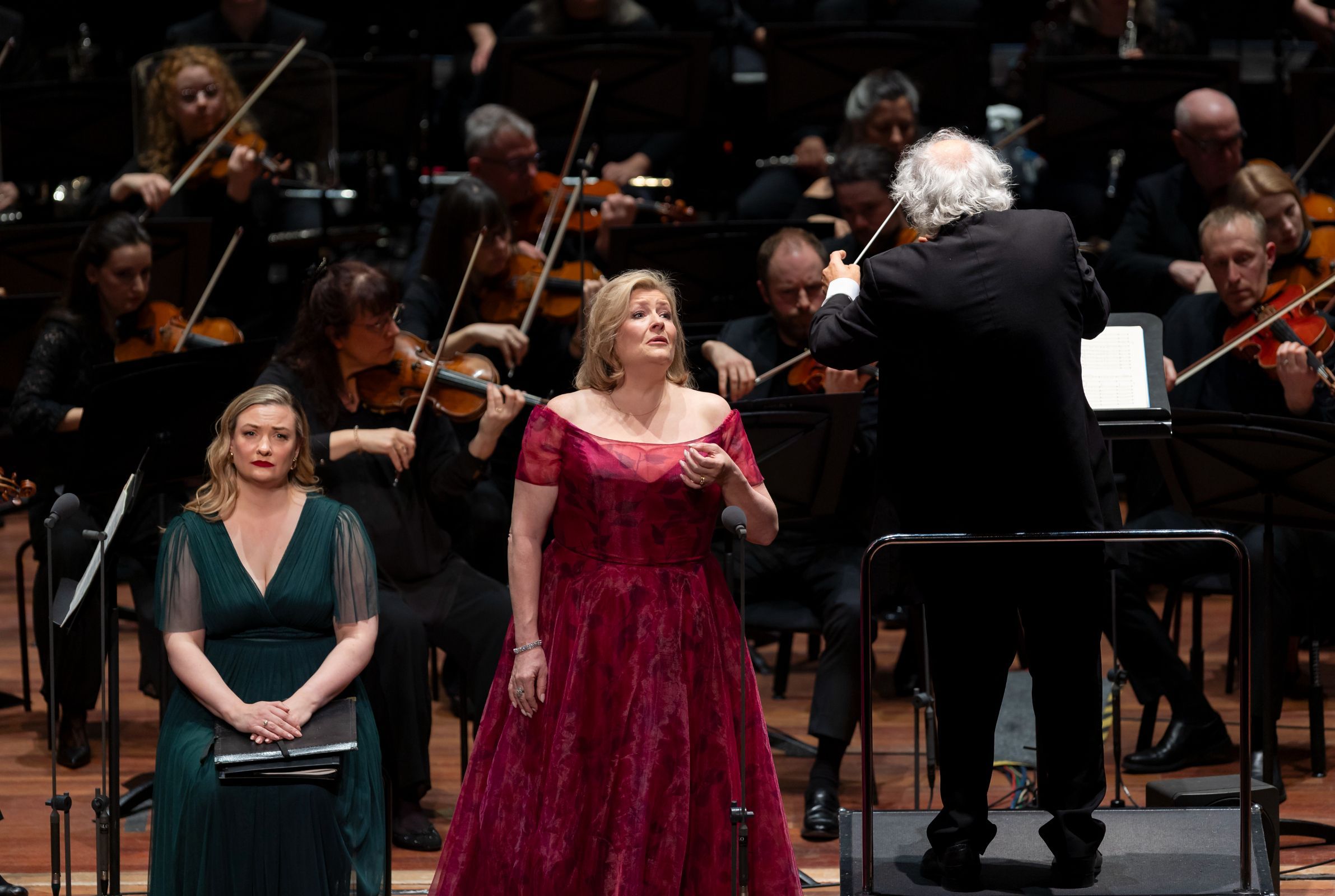 Jennifer Davis, Karen Cargill and Sir Donald Runnicles &copy; BBC | Martin Shields