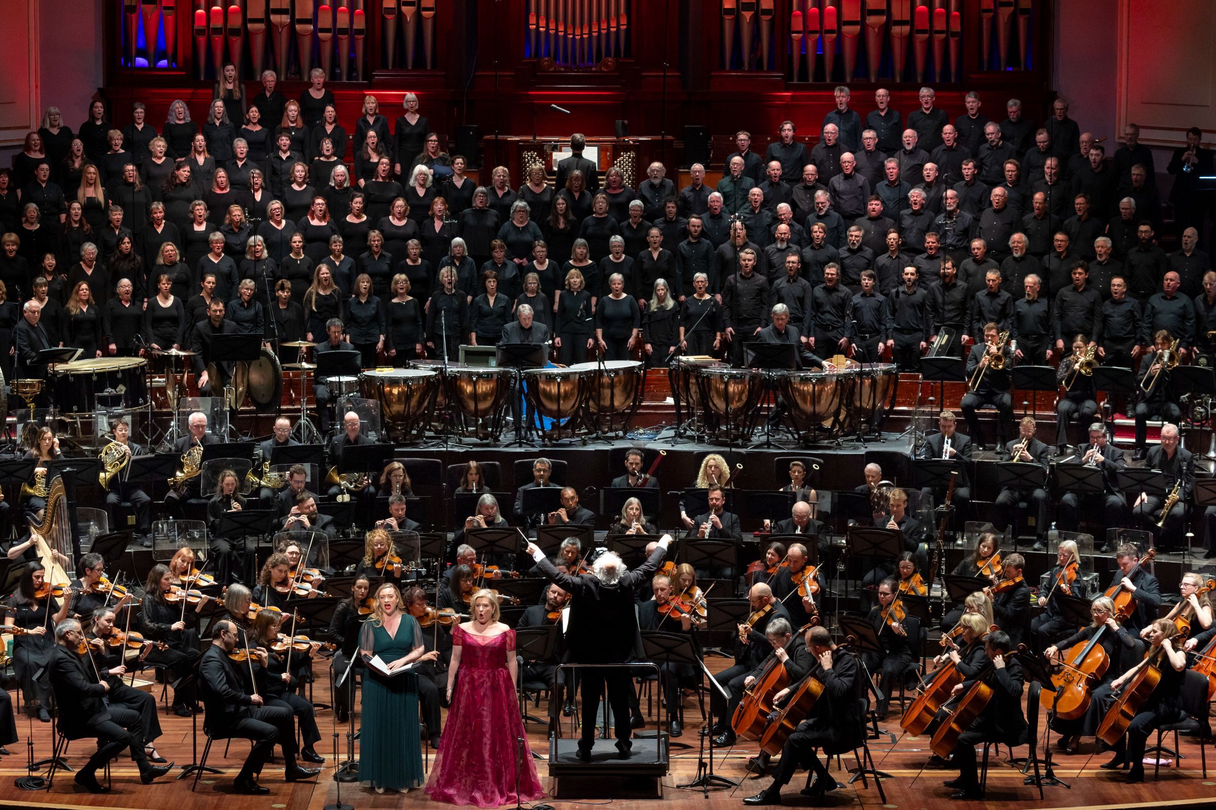 Sir Donald Runnicles conducts the Edinburgh Festival Chorus and the BBC Scottish SO &copy; BBC | Martin Shields