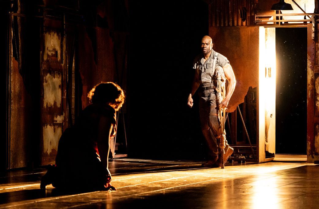 Michelle Bradley (Bess) and Eric Greene (Porgy) © Andrew Schwartz