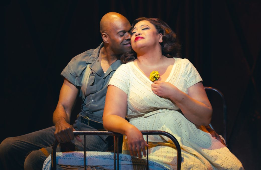 Eric Greene (Porgy) and Michelle Bradley (Bess) © Andrew Schwartz