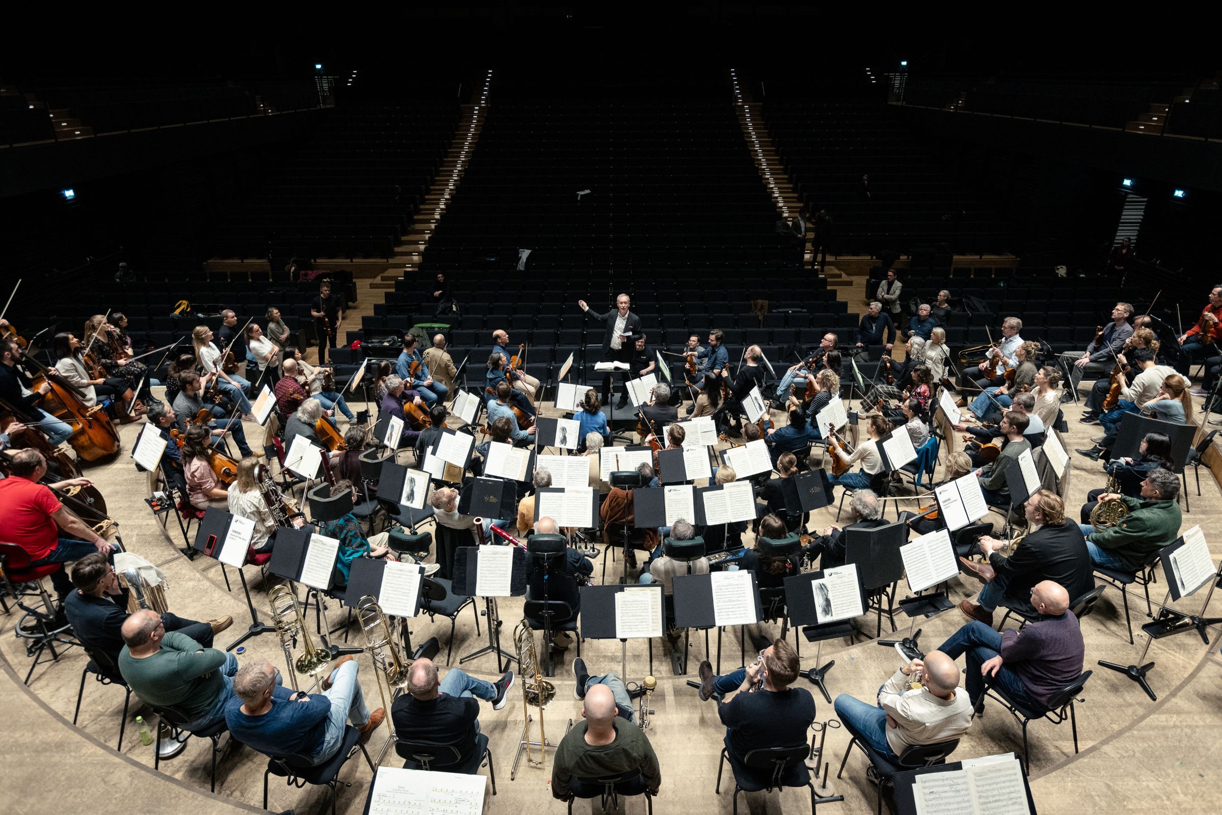 Royal Stockholm Philharmonic Orchestra in rehearsal &copy; Yanan Li | Konserthuset Stockholm