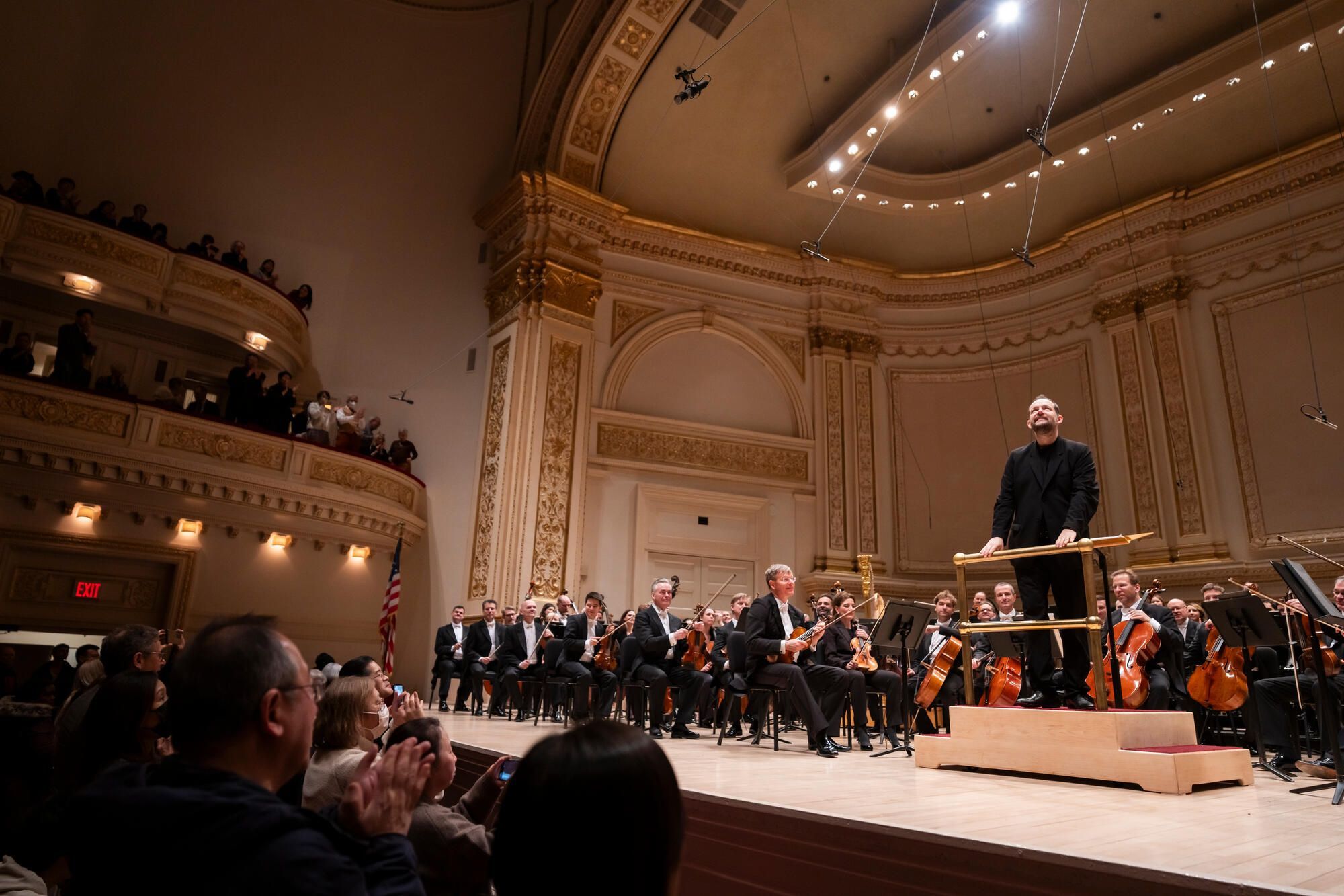 Andris Nelsons and the Vienna Philharmonic in Carnegie Hall © Chris Lee