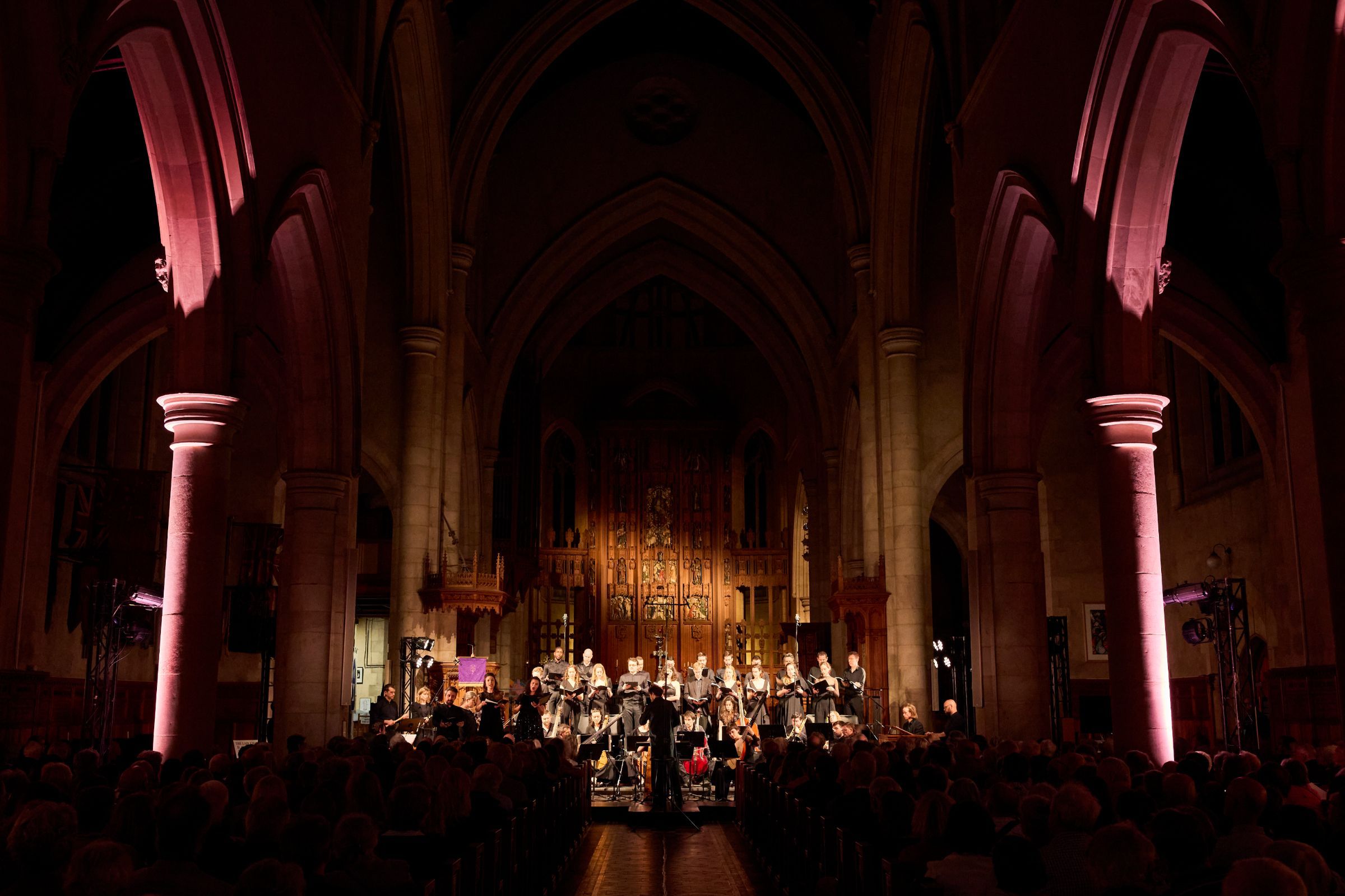 Pygmalion perform Monteverdi in St Peter’s Cathedral &copy; Claudio Raschella