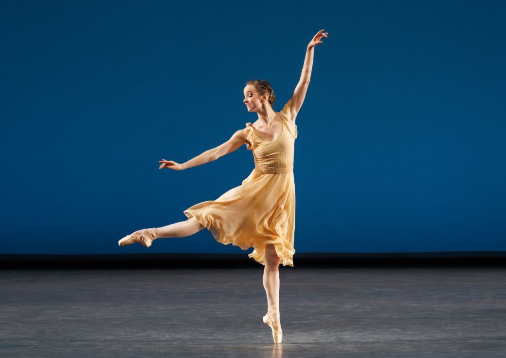 Emma Von Enck in Jerome Robbins&rsquo; <i>Dances at a Gathering</i> &copy; Erin Baiano