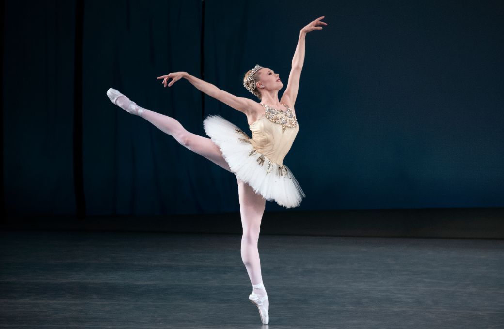 Sara Mearns in George Balanchine's <i>Diamonds</i> &copy; Erin Baiano
