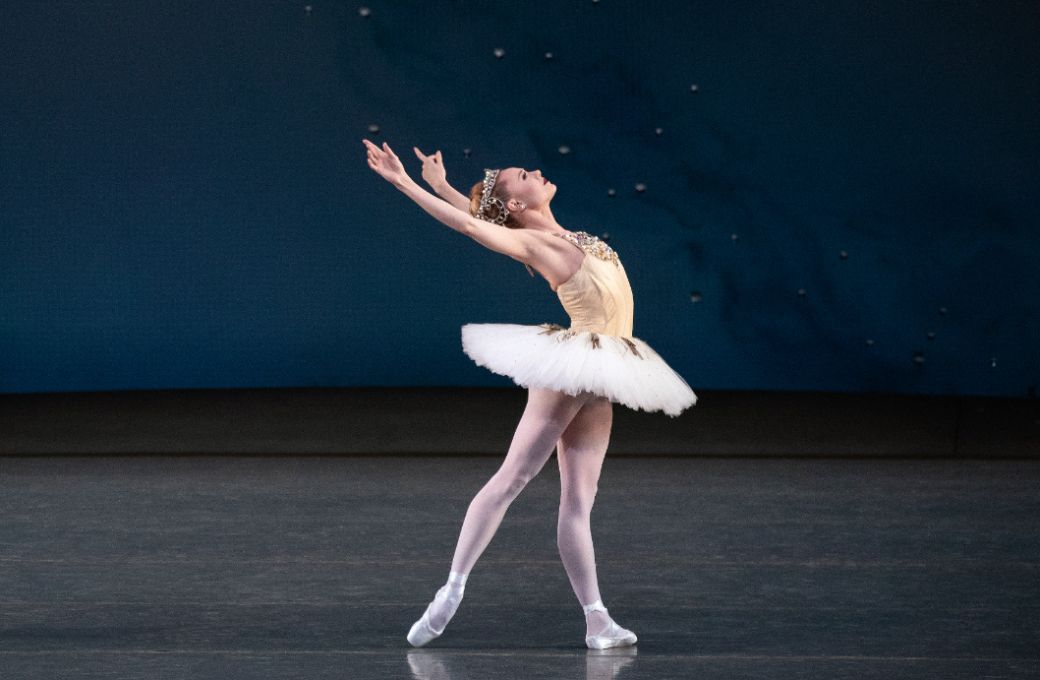 Sara Mearns in George Balanchine's <i>Diamonds</i> &copy; Erin Baiano